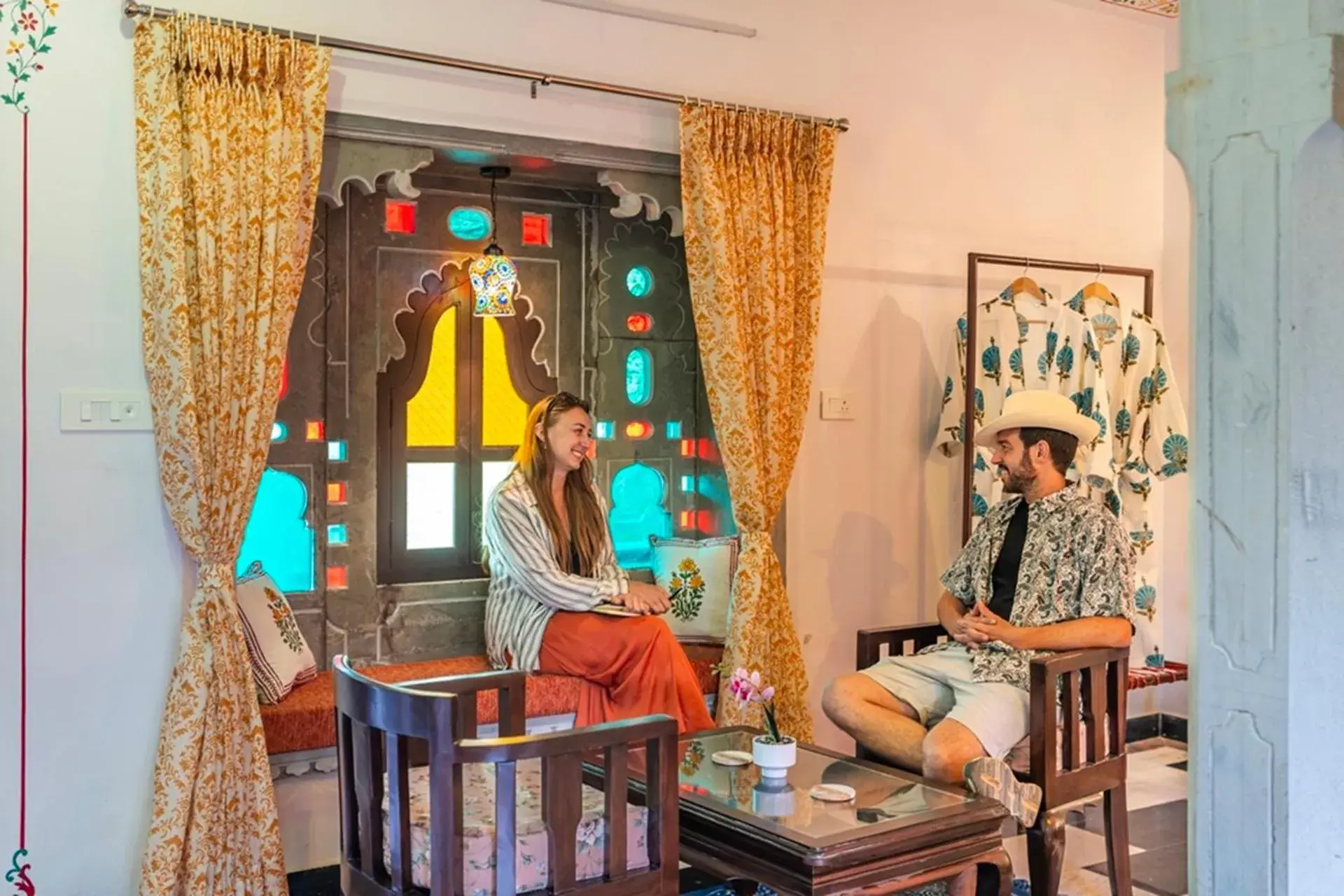 Seating area in Indulge Udaipur by Pack Seating area in Indulge Udaipur by Pack