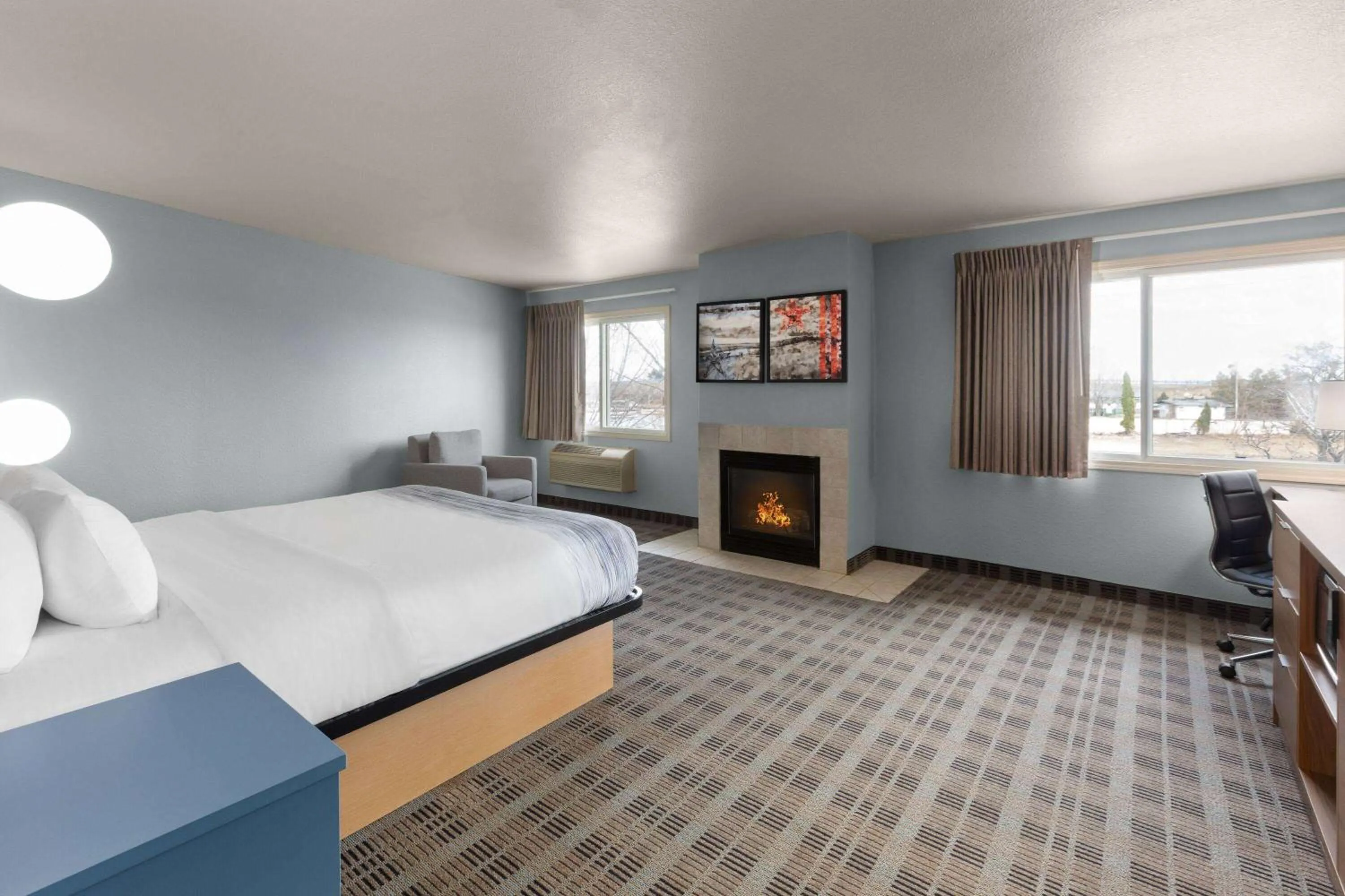 Photo of the whole room, Bed in AmericInn by Wyndham Oscoda Near AuSable River