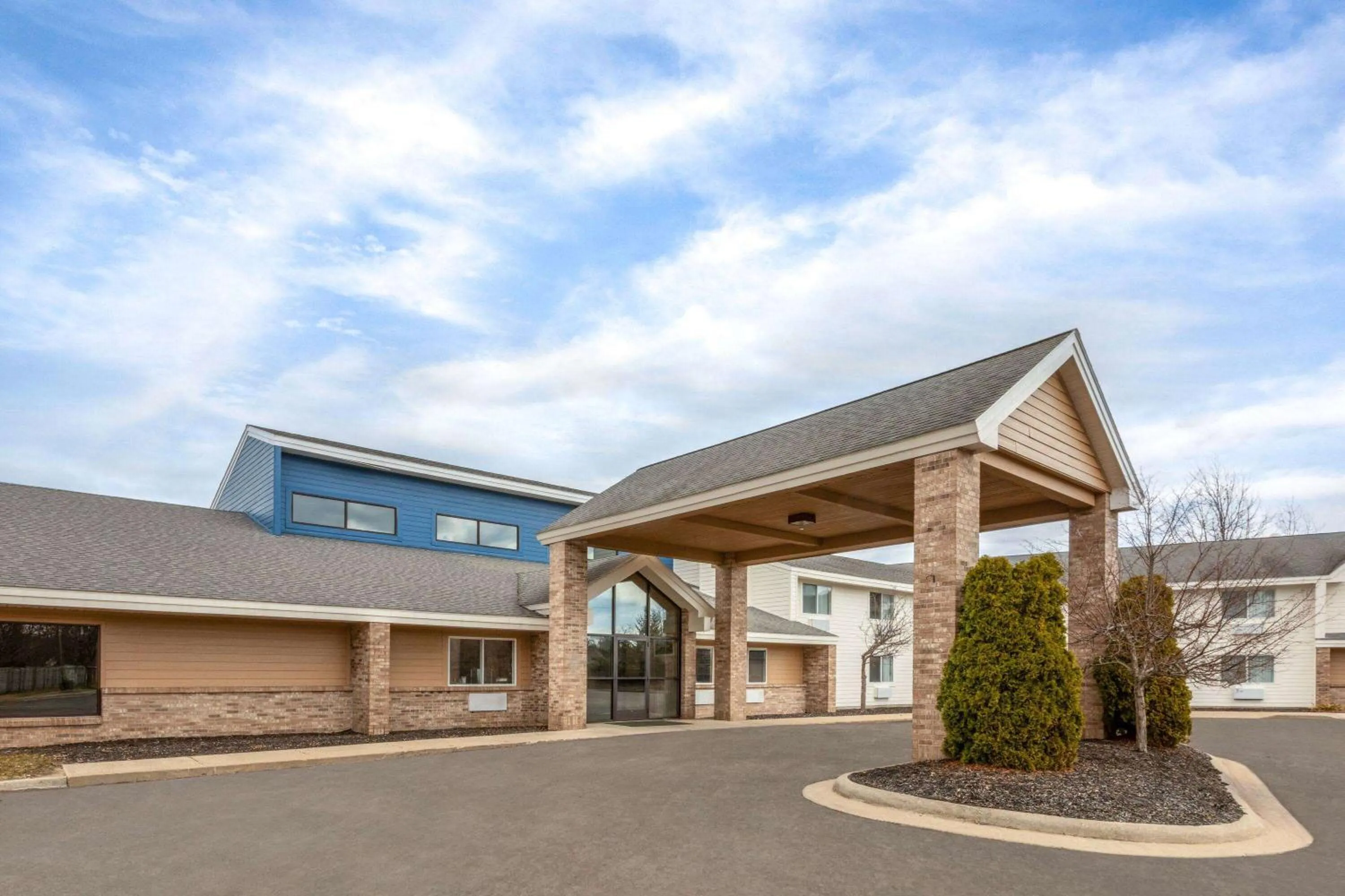 Property building in AmericInn by Wyndham Oscoda Near AuSable River