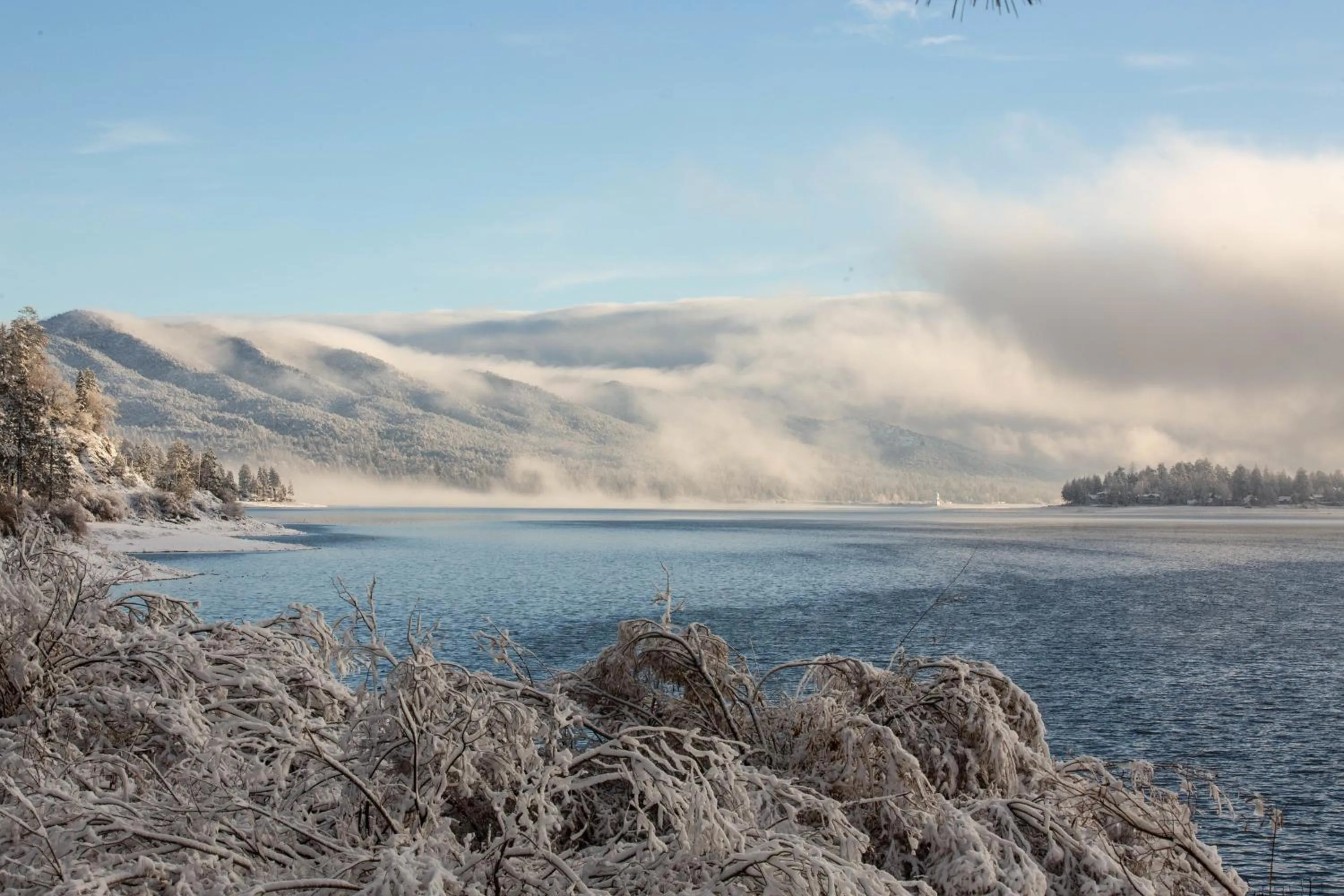 Natural landscape in Embers Lodge & Cabins