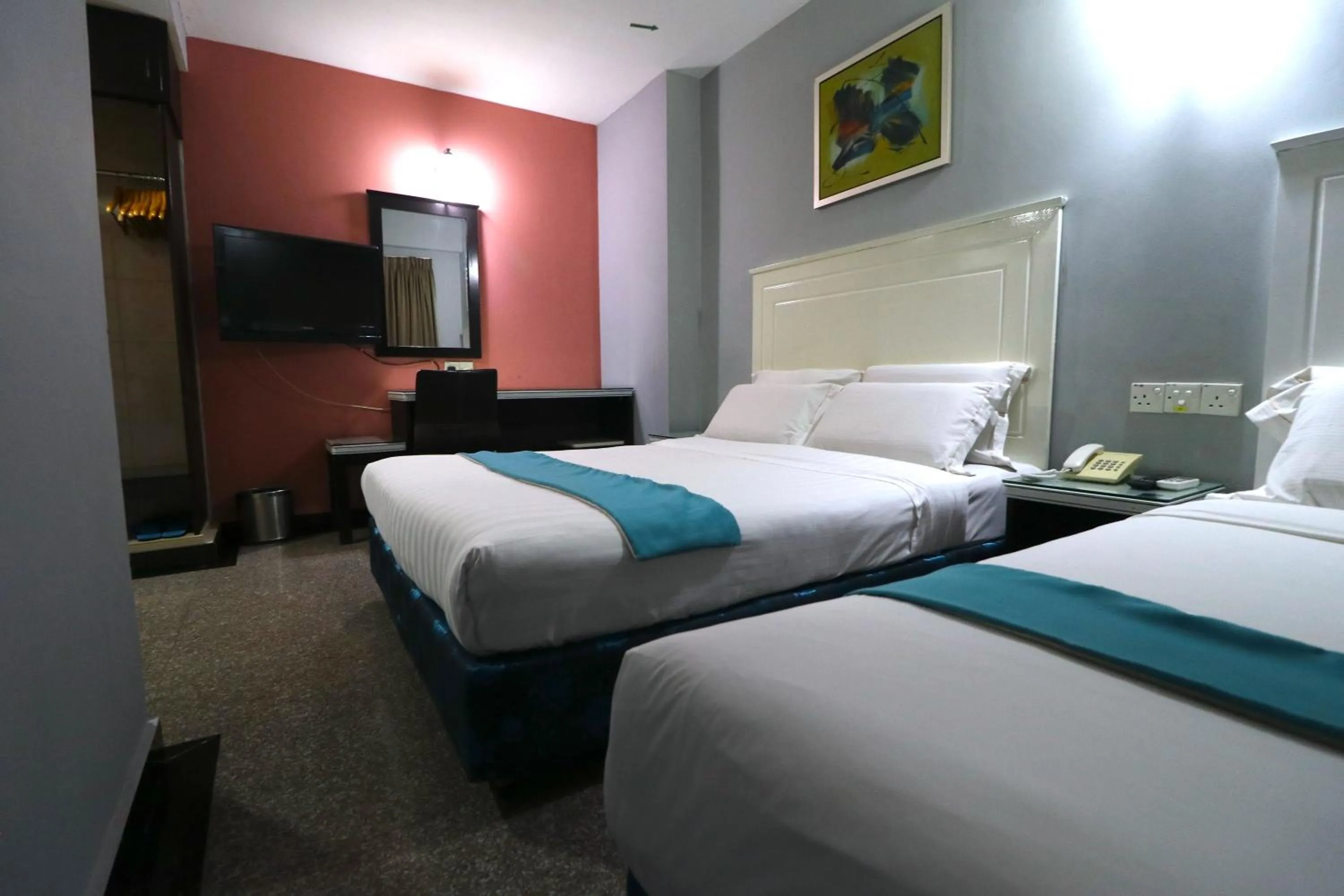 Bed in Hotel Sri Puchong