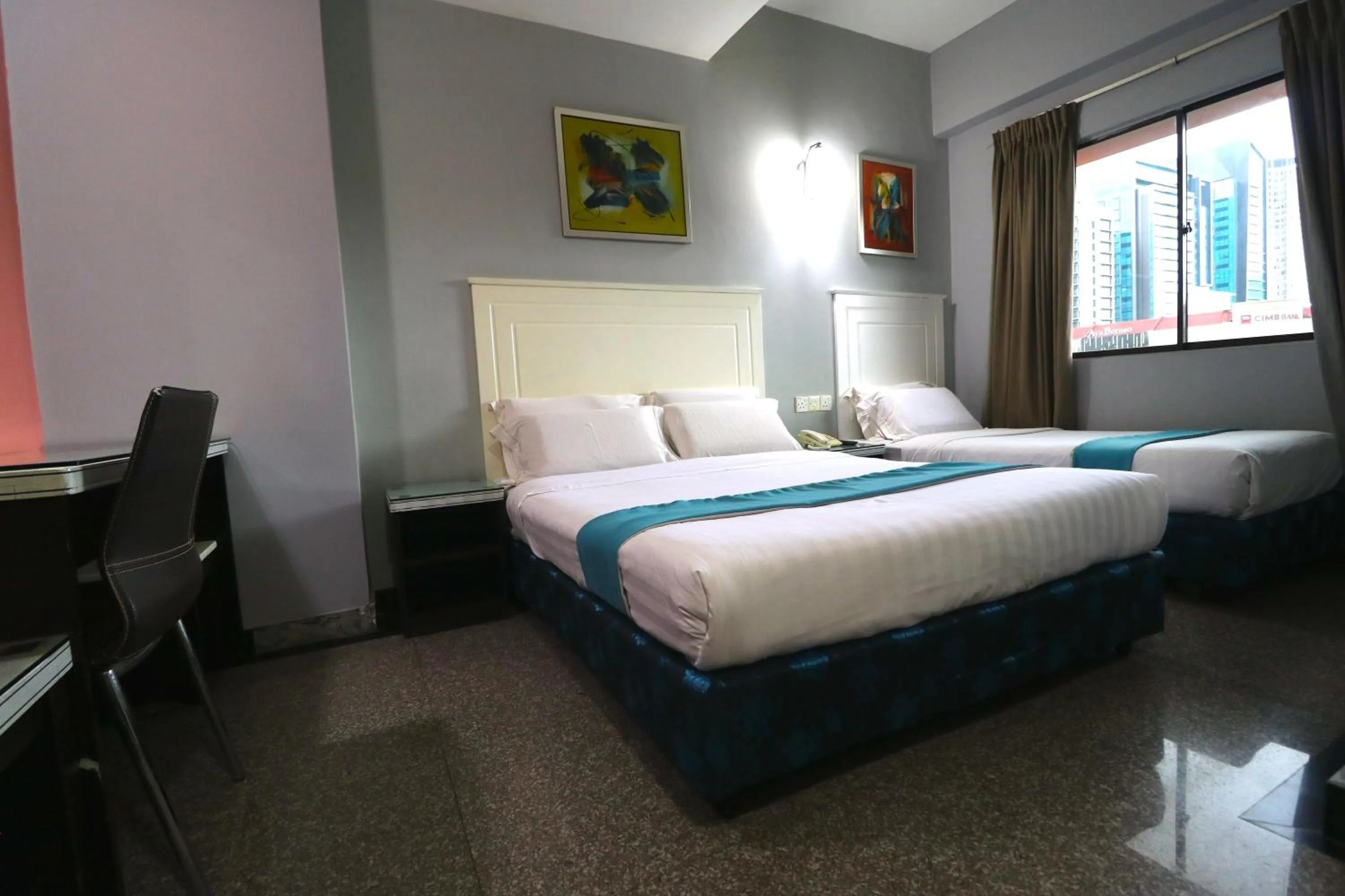 Bed in Hotel Sri Puchong