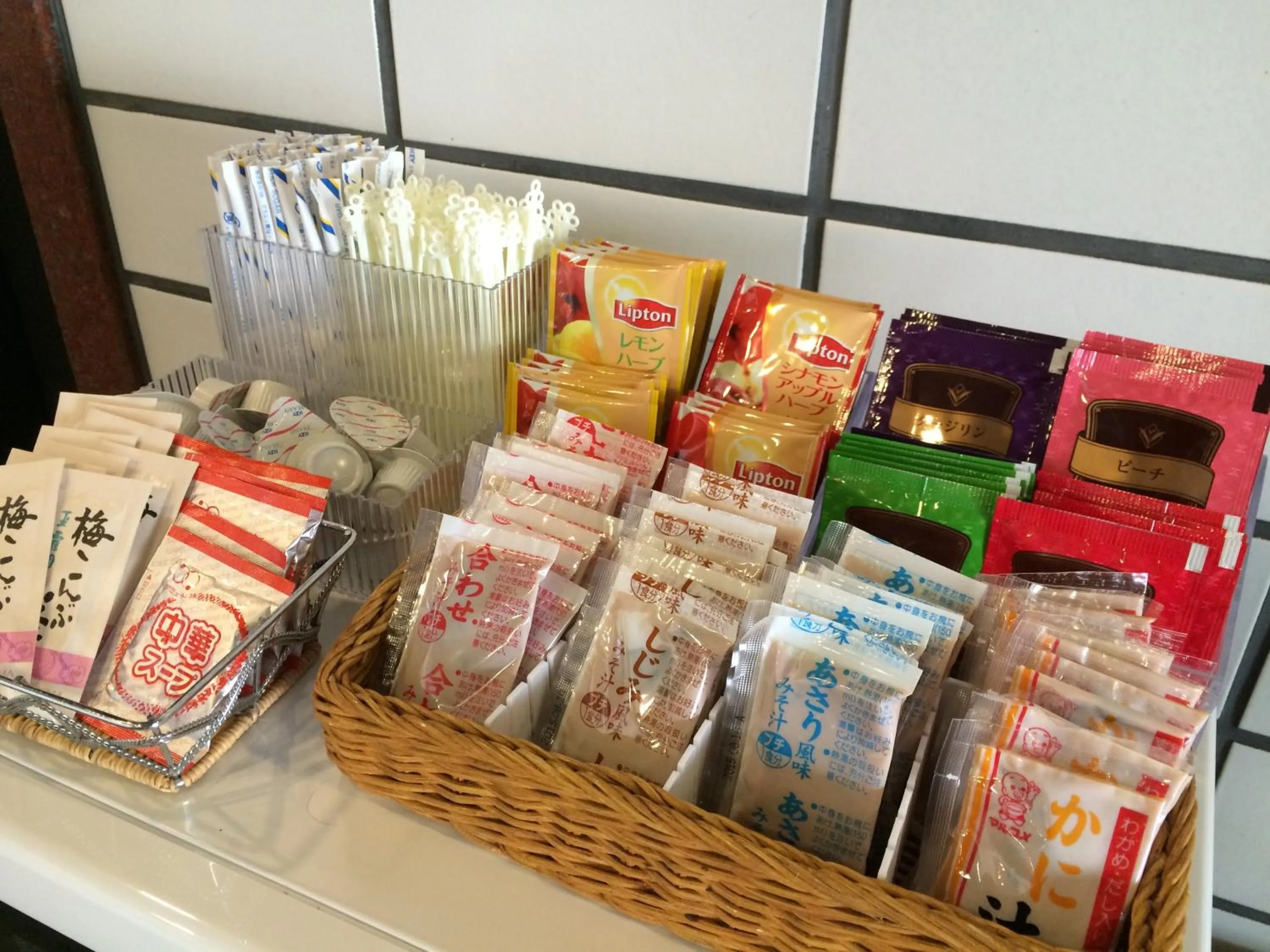 Drinks in Sky Hotel Uozu Annex