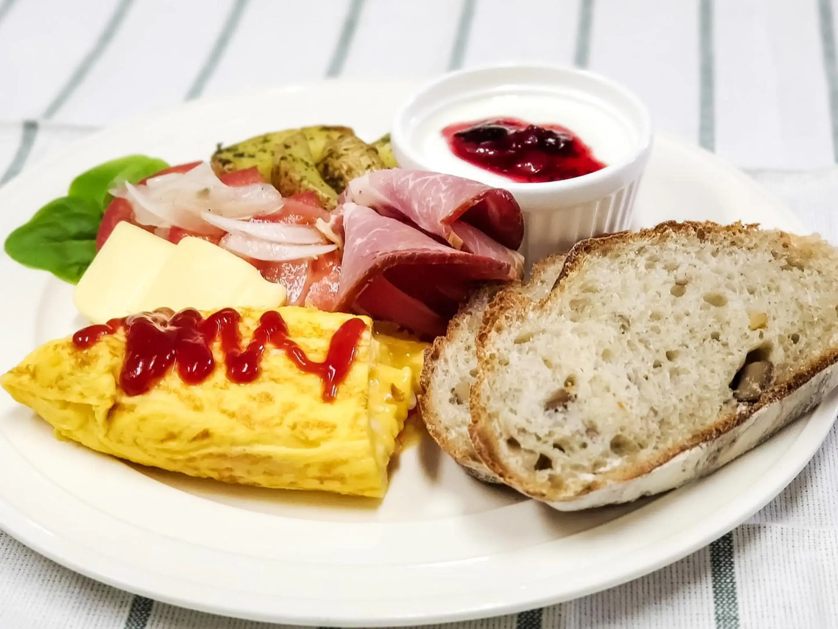 Breakfast in Pension Gooseberry Breakfast in Pension Gooseberry