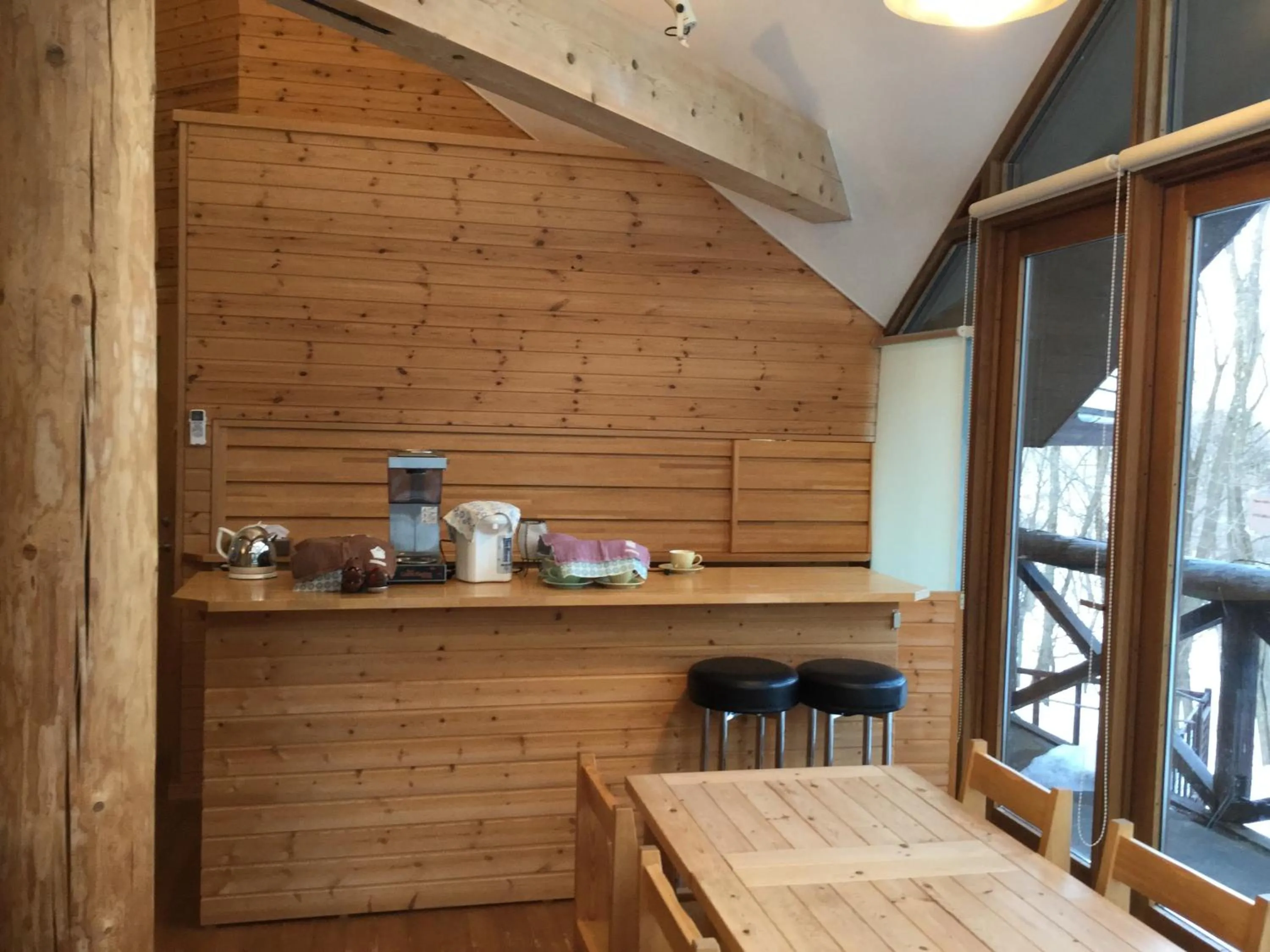 Area and facilities in Pension Gooseberry