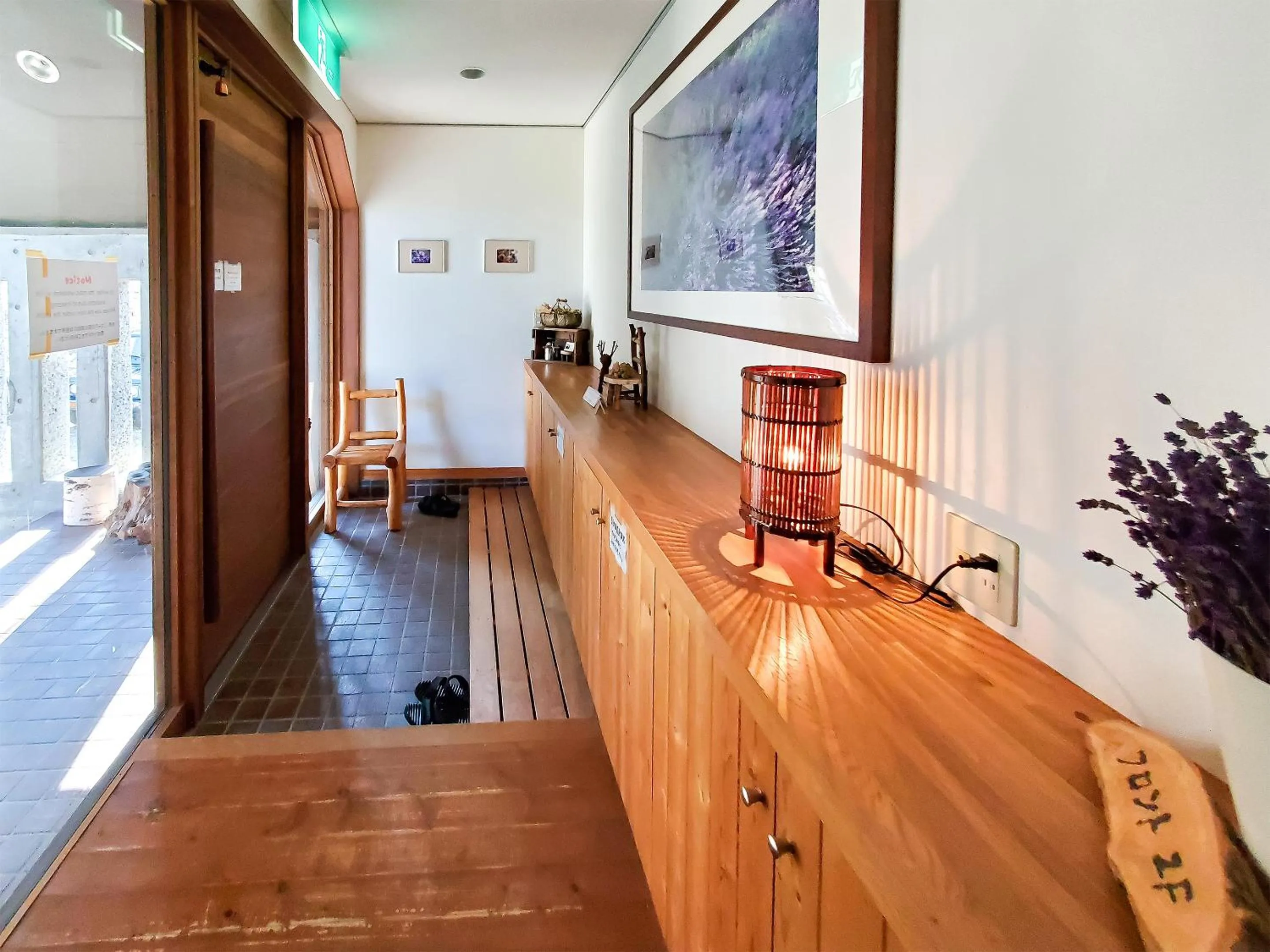 Area and facilities in Pension Gooseberry