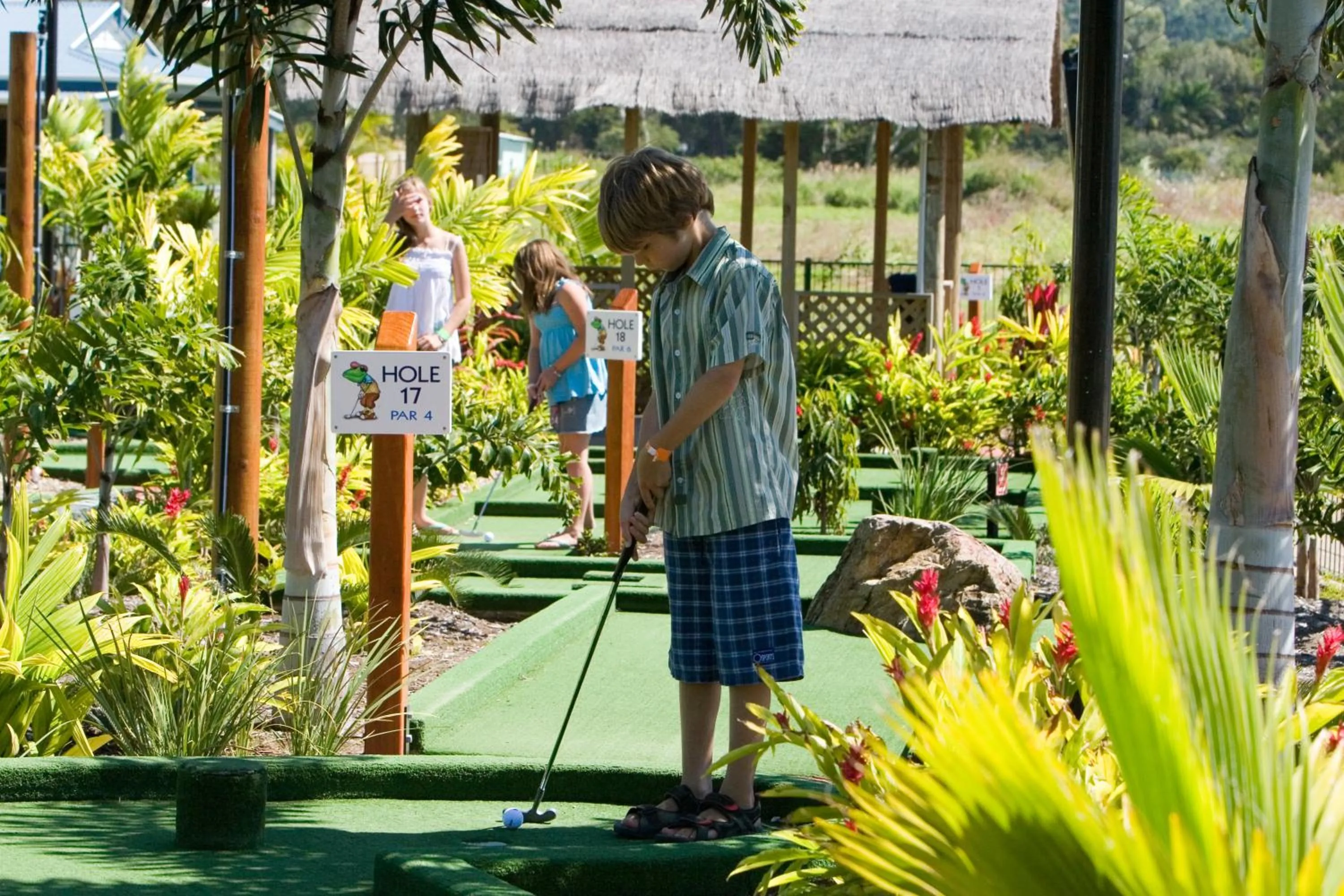 Minigolf in BIG4 Adventure Whitsunday Resort