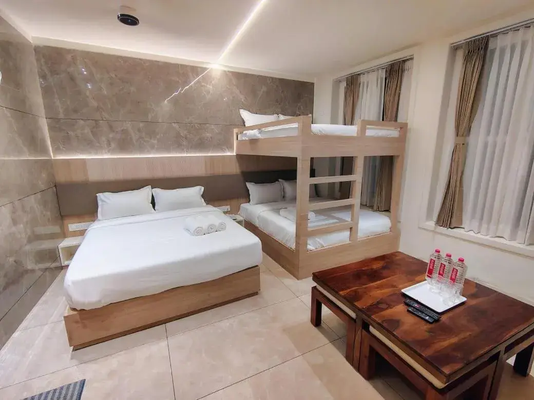 Bed in Hotel Shriram Cottage Bed in Hotel Shriram Cottage