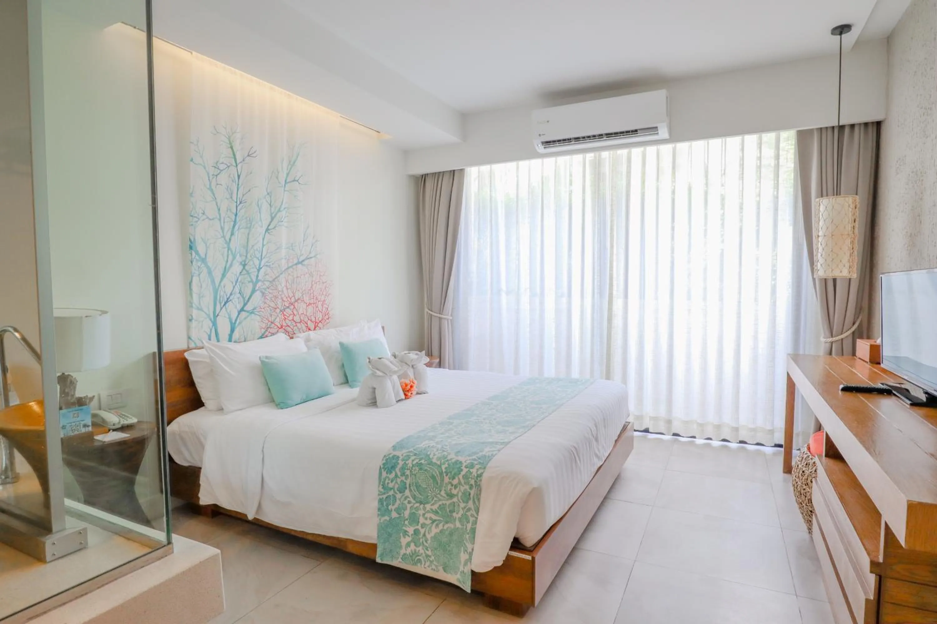 Bed in Bandara Beach Resort, Phuket