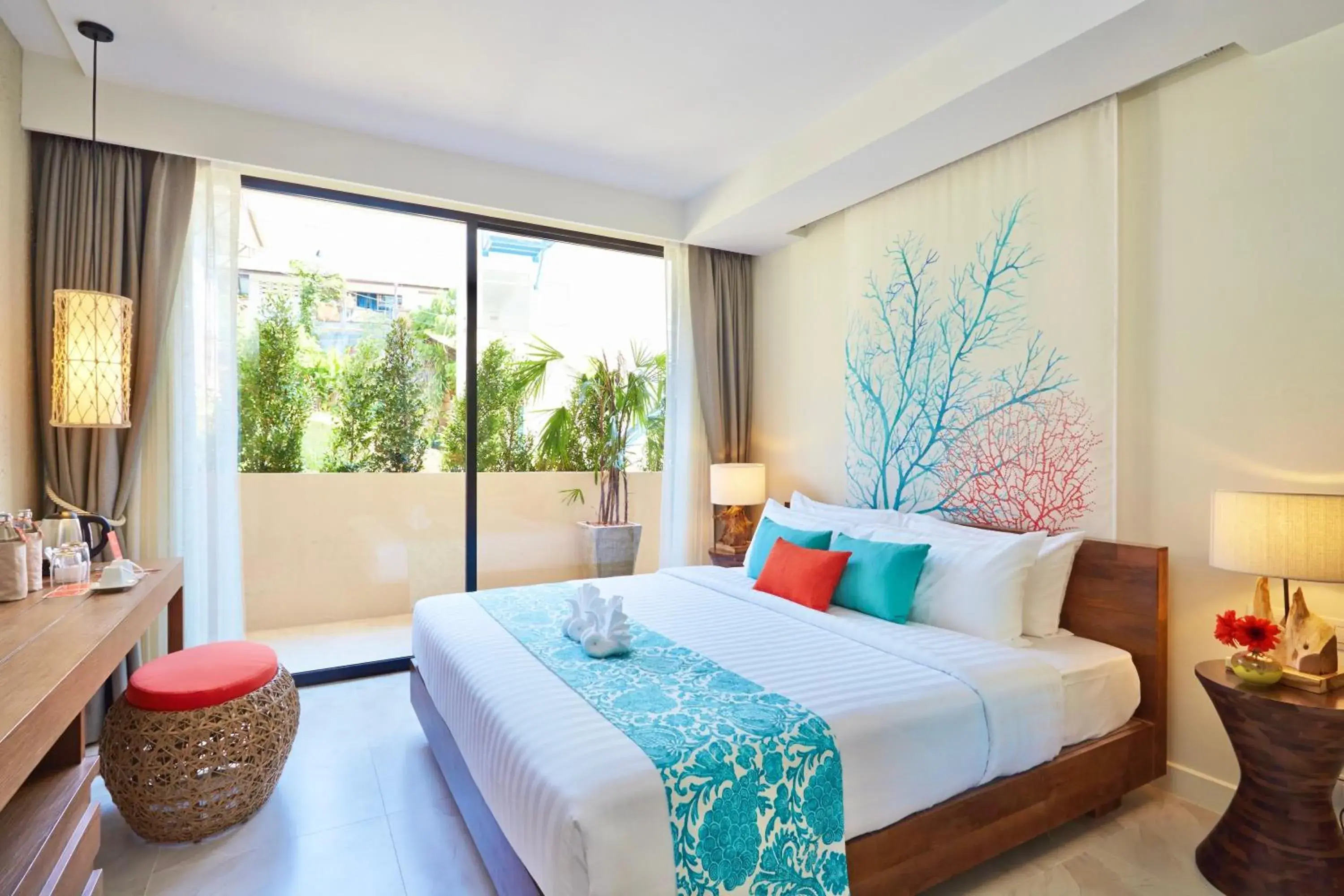 Deluxe Double or Twin Room with Balcony in Bandara Beach Resort, Phuket Deluxe Double or Twin Room with Balcony in Bandara Beach Resort, Phuket