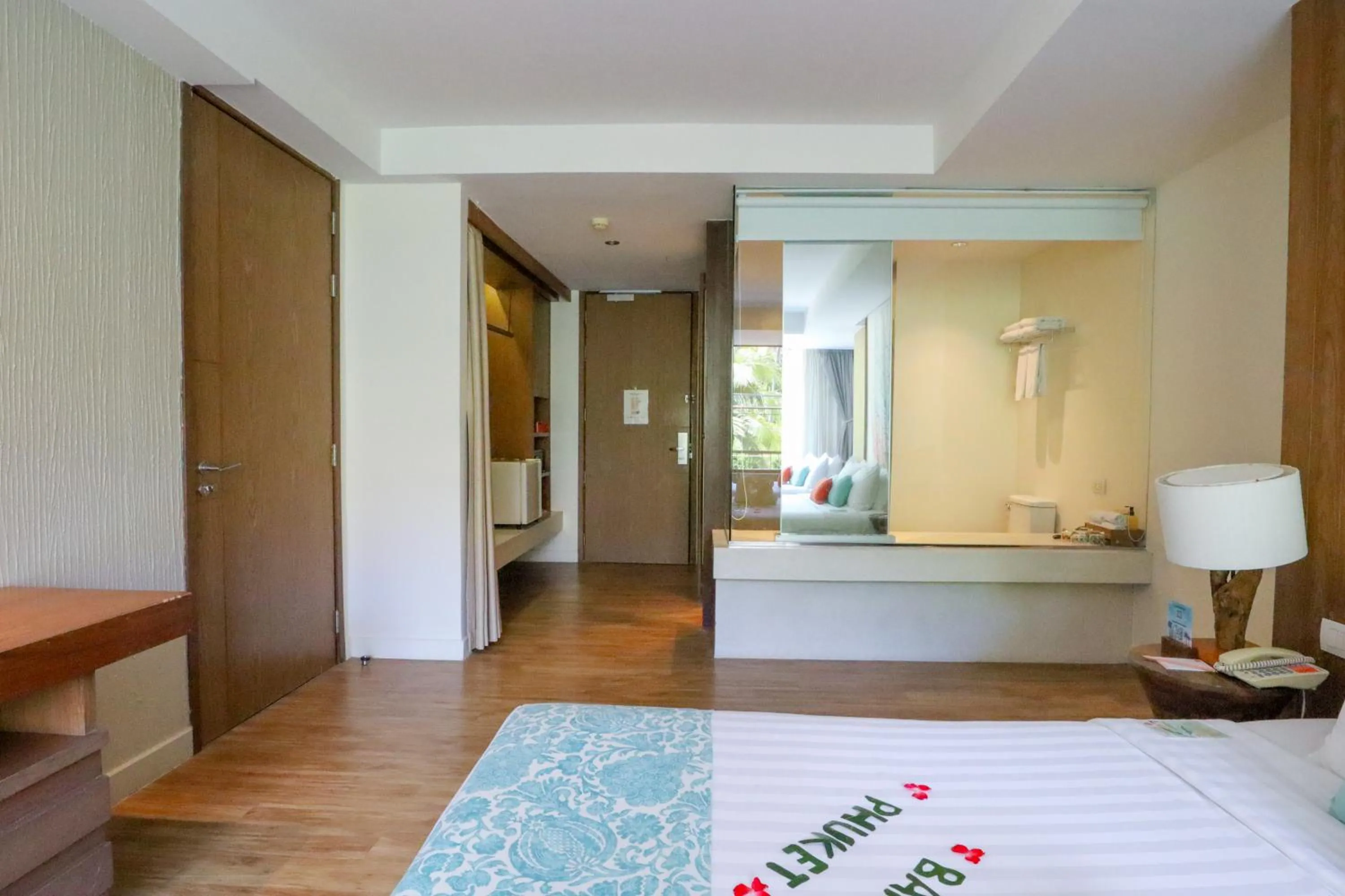 Bed in Bandara Beach Resort, Phuket