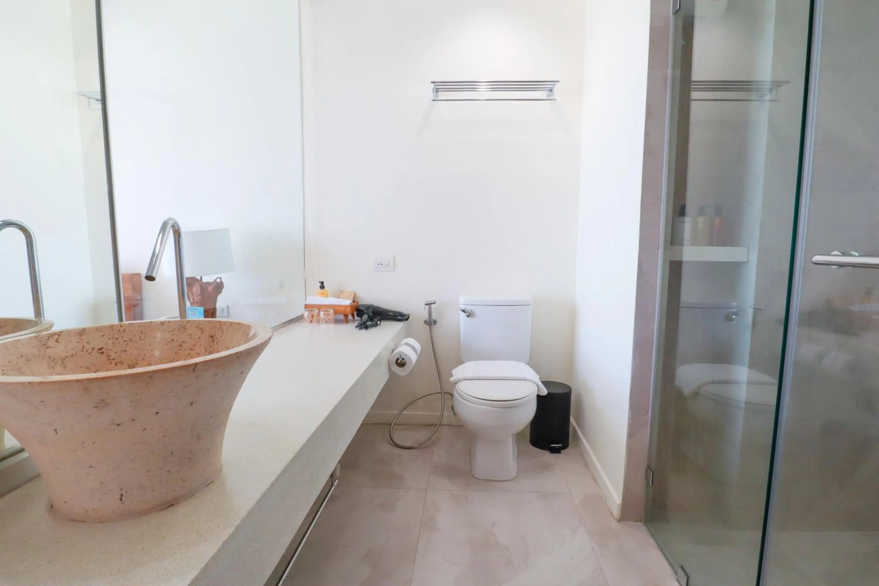 Shower in Bandara Beach Resort, Phuket