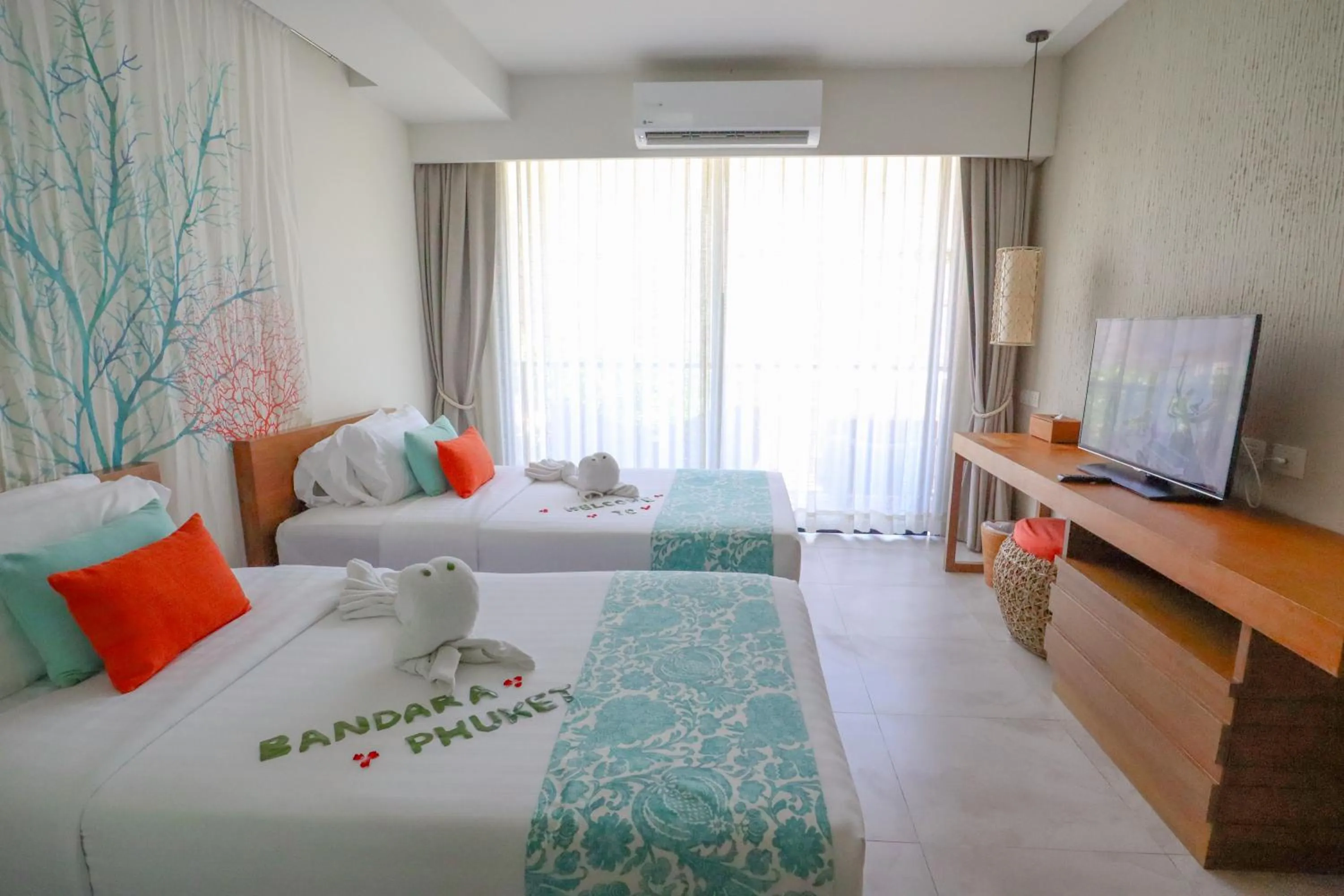 Bed in Bandara Beach Resort, Phuket