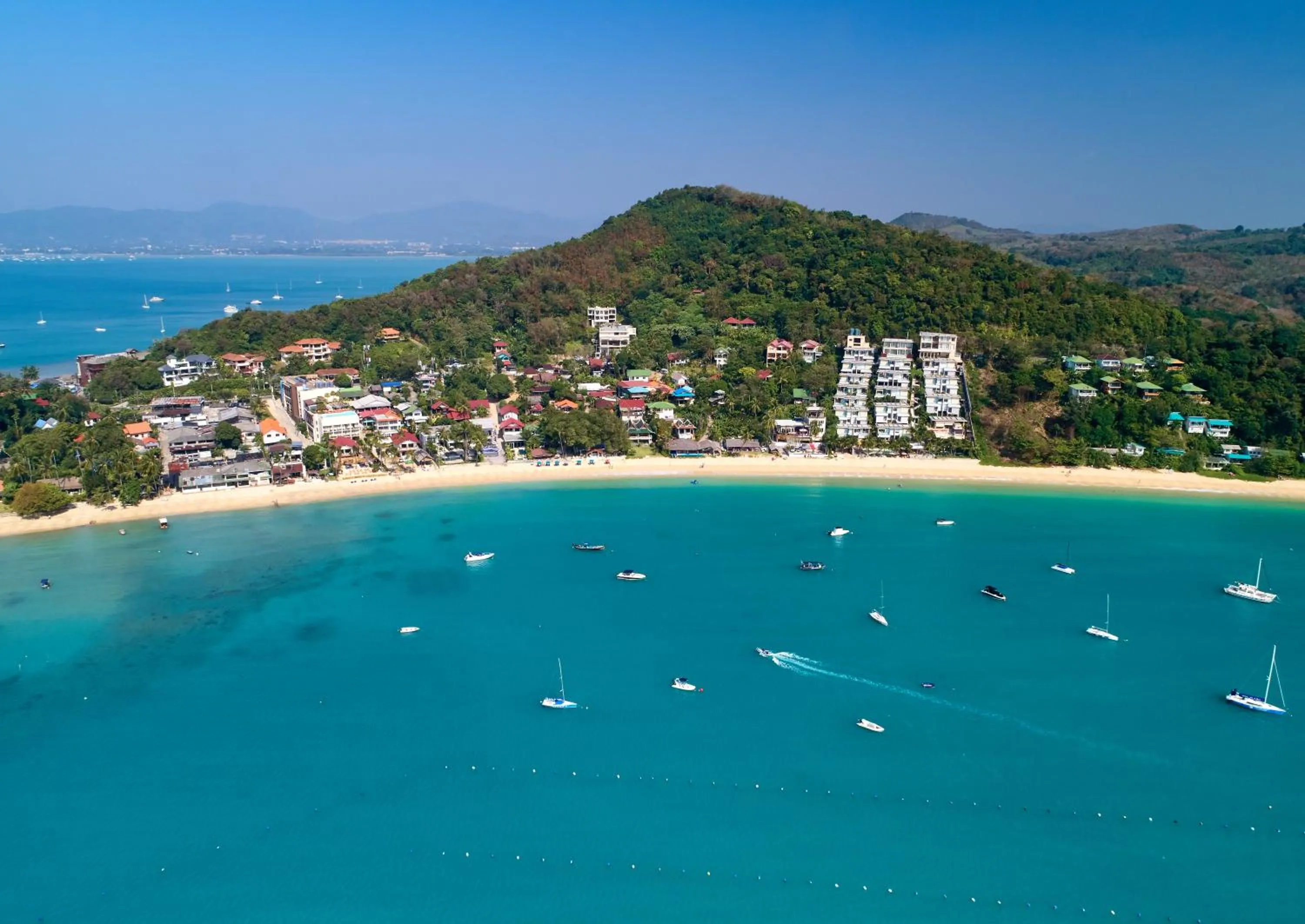 Bird's eye view in Bandara Beach Resort, Phuket