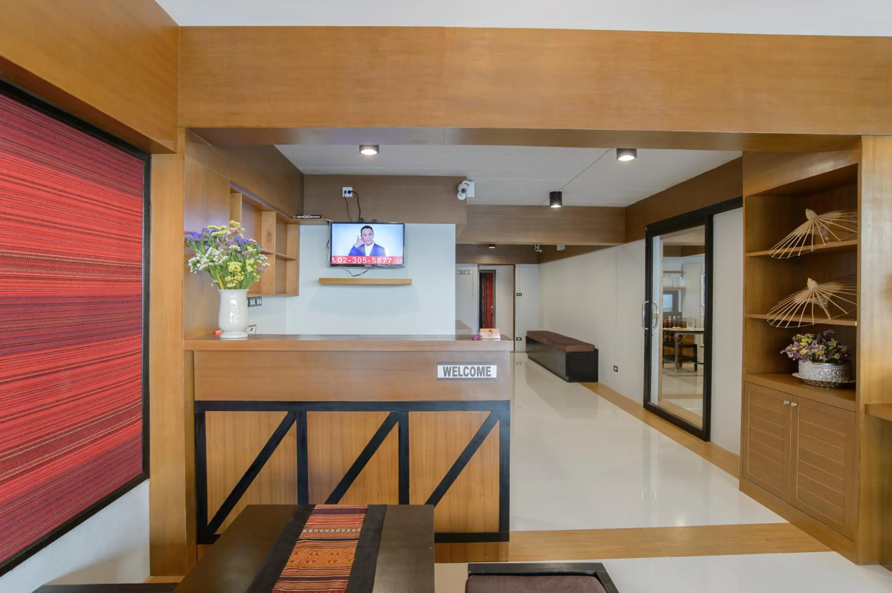 Lobby or reception in Little Lanna Guesthouse