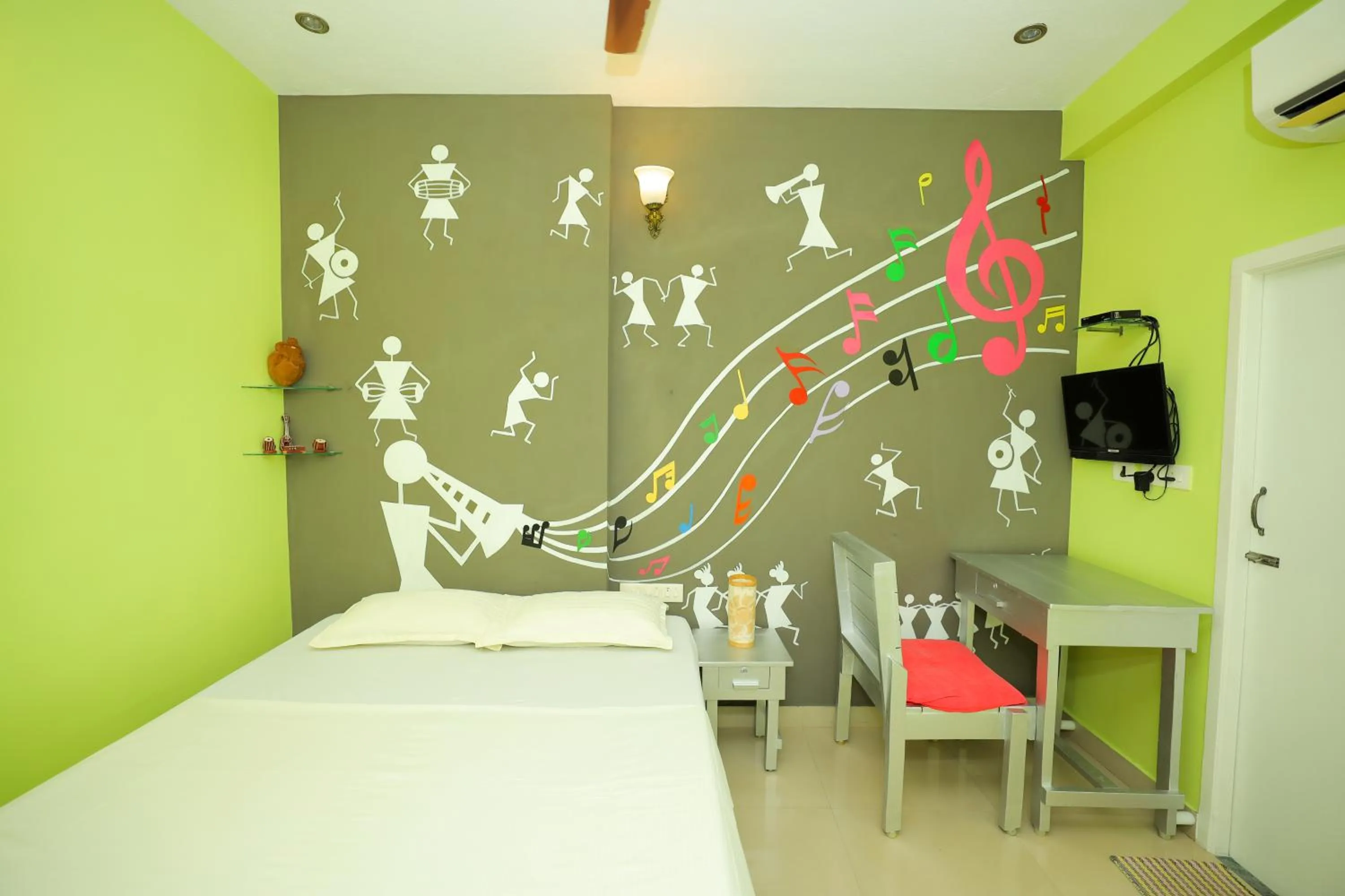 Bed in La Maison Radha