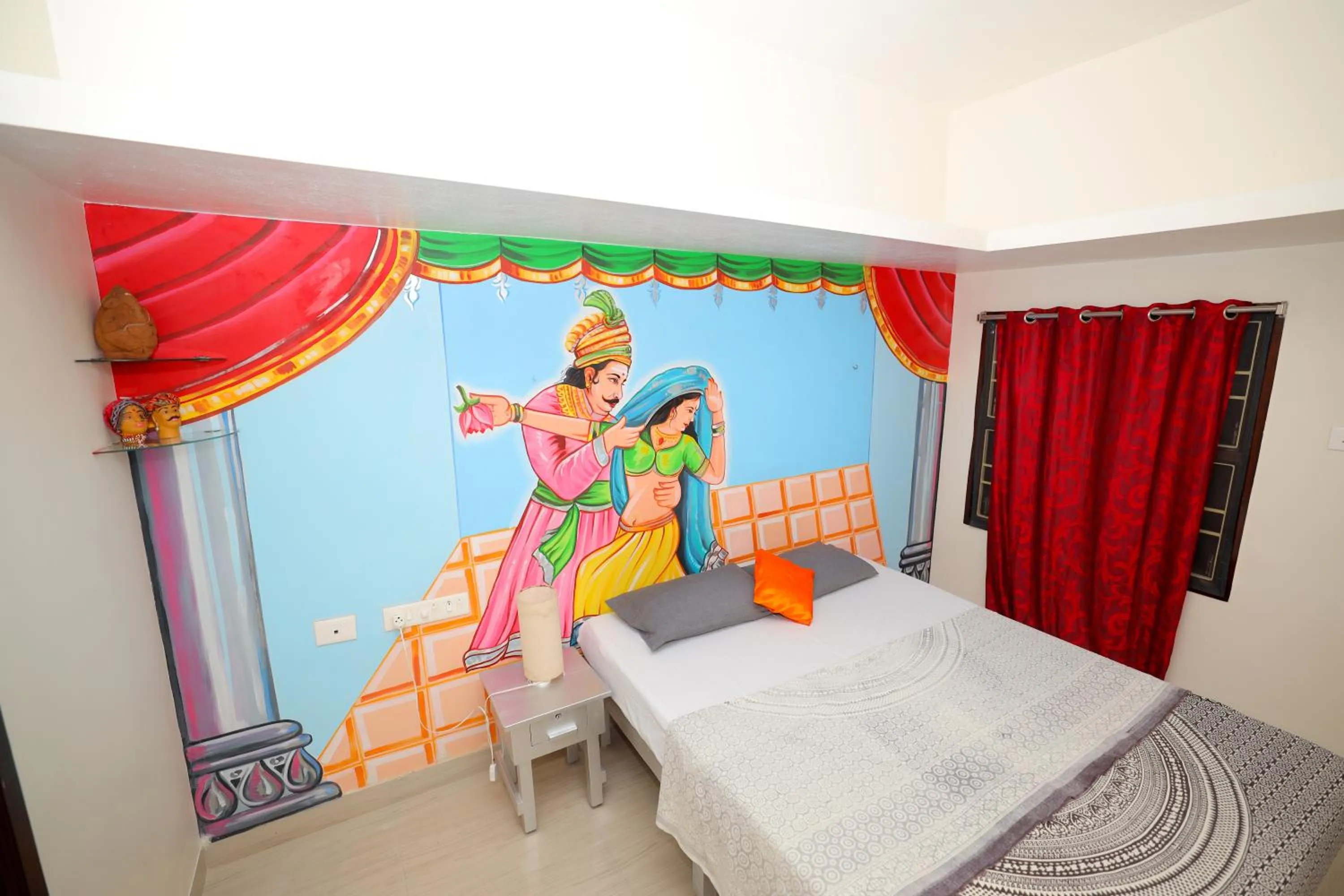 Bed in La Maison Radha