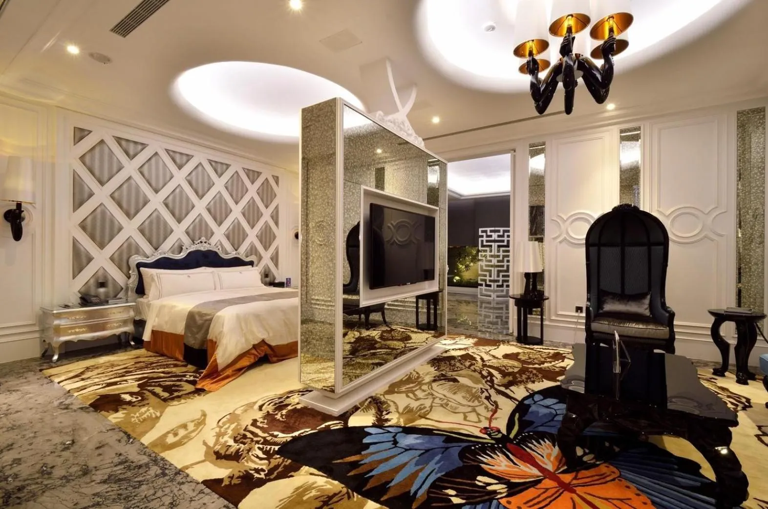 Bed in Taichung Ease Motel