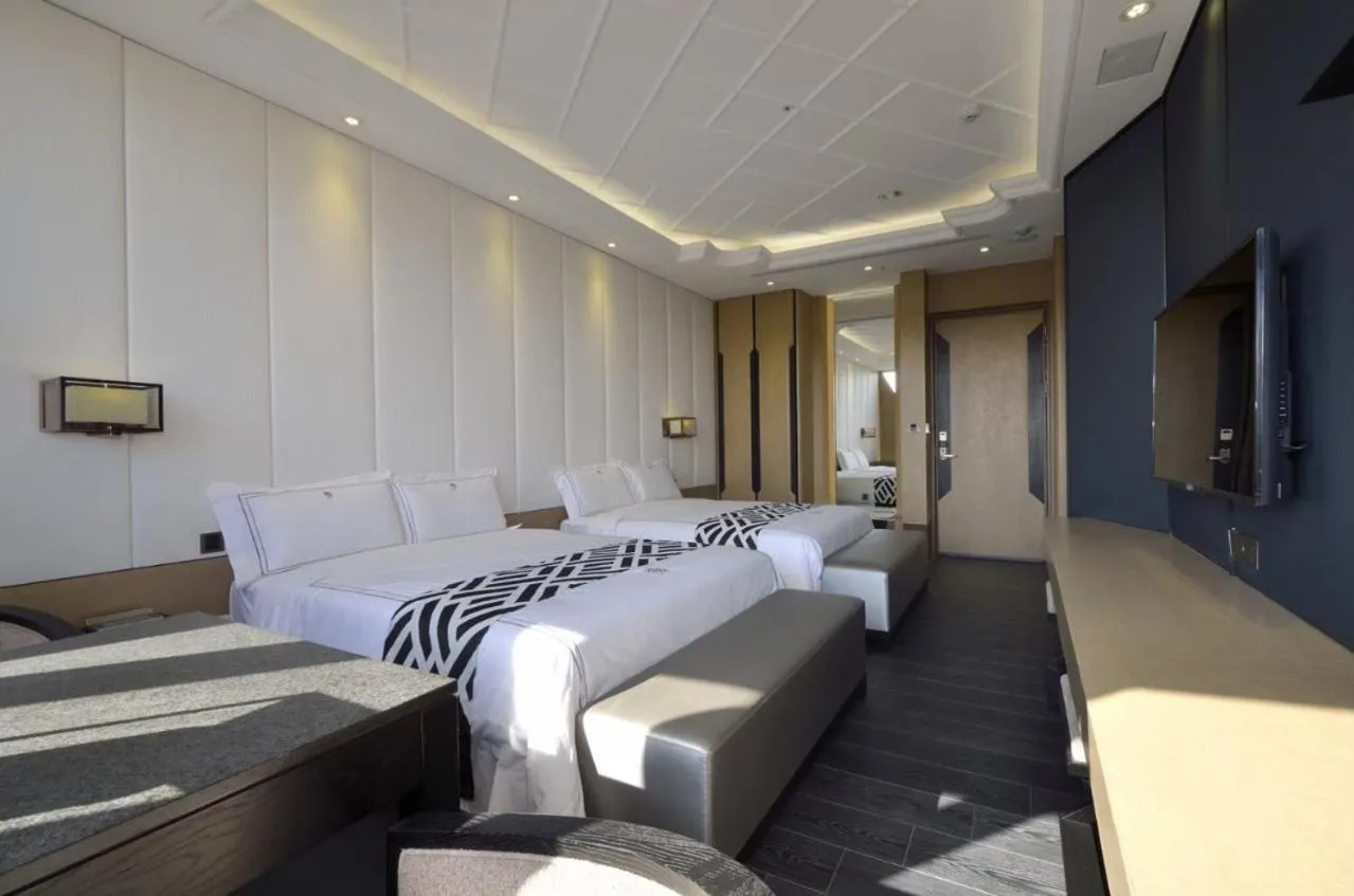 Bed in Taichung Ease Motel