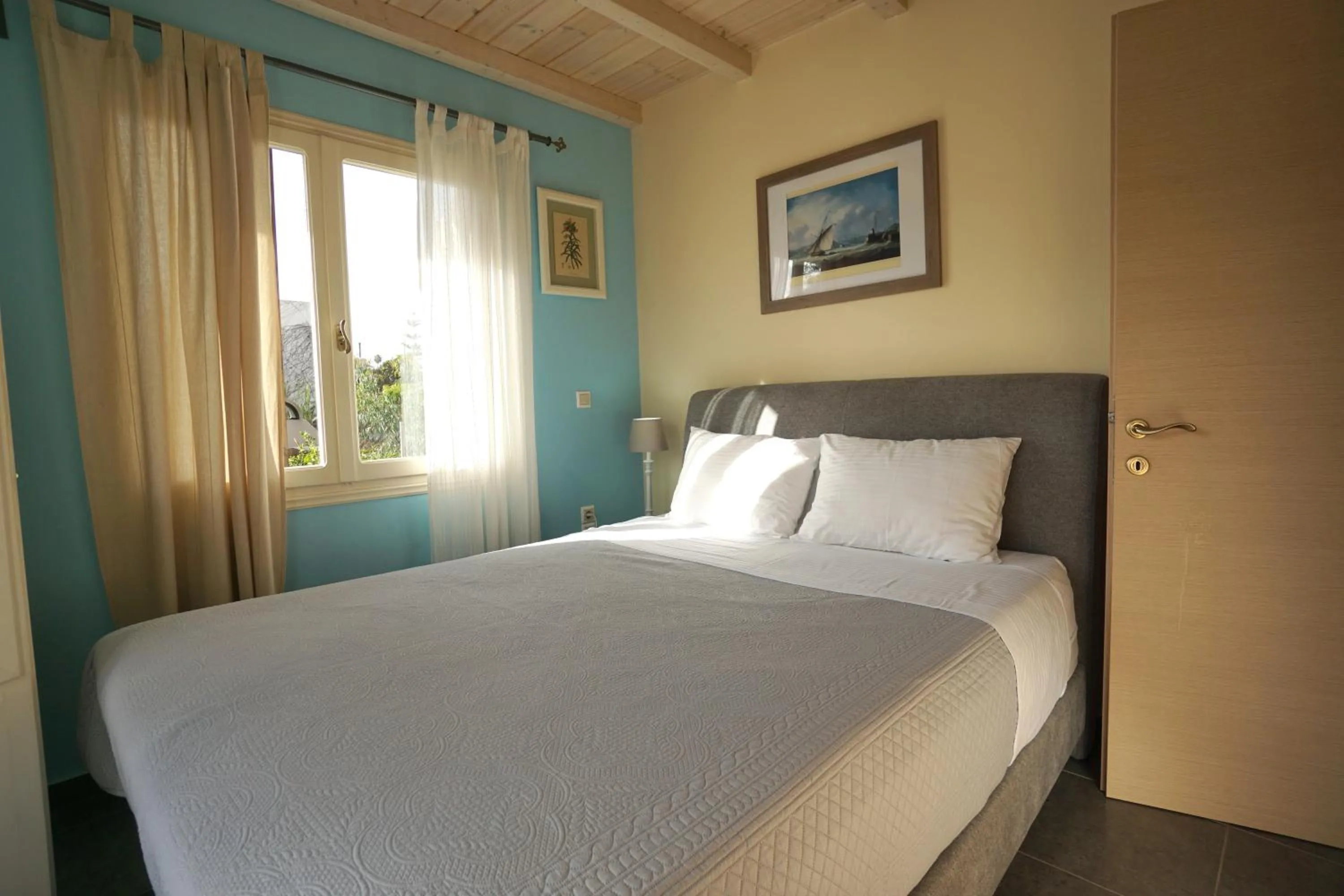 Bed in Seaside Cottage