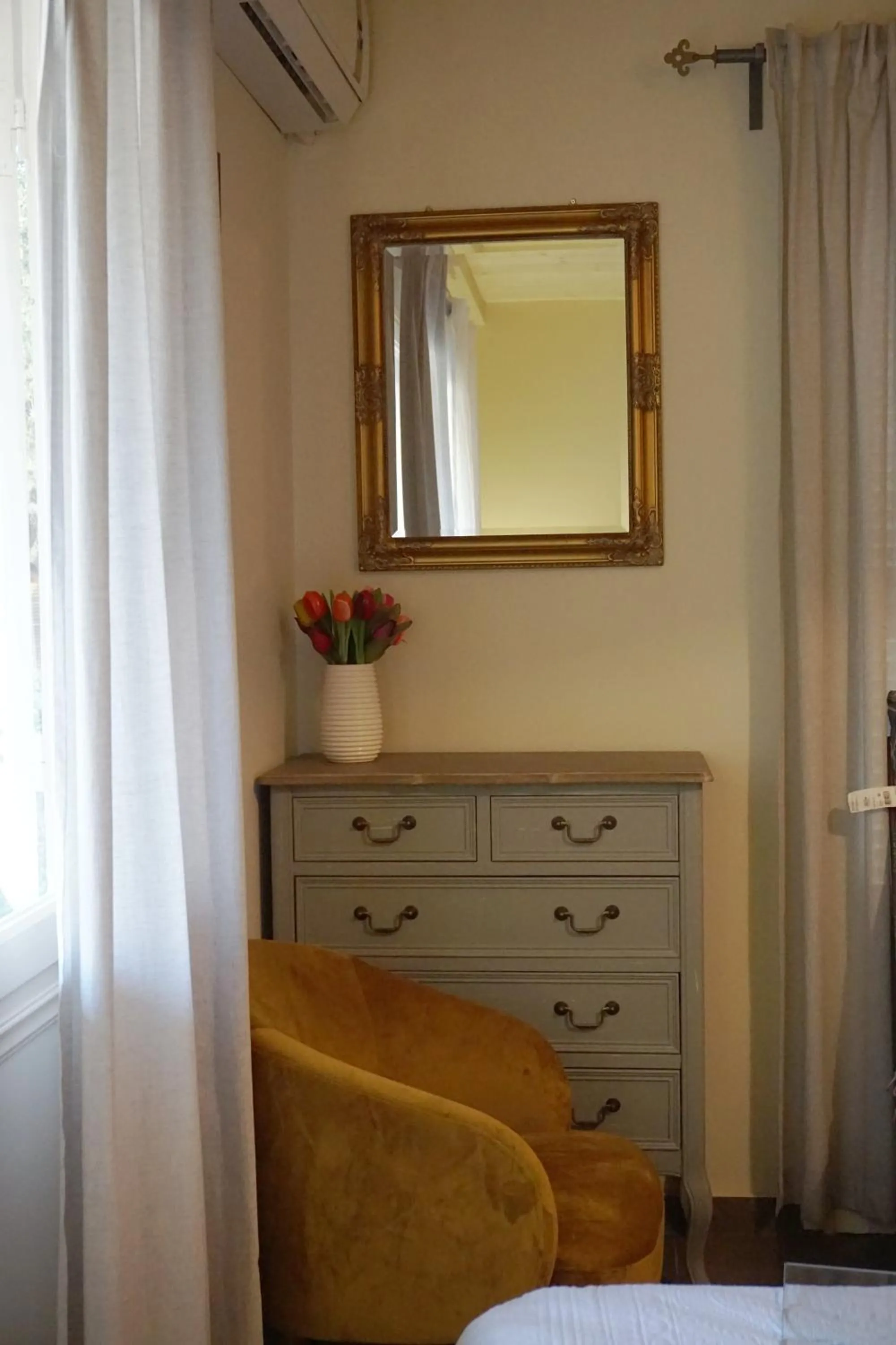 Bed in Seaside Cottage