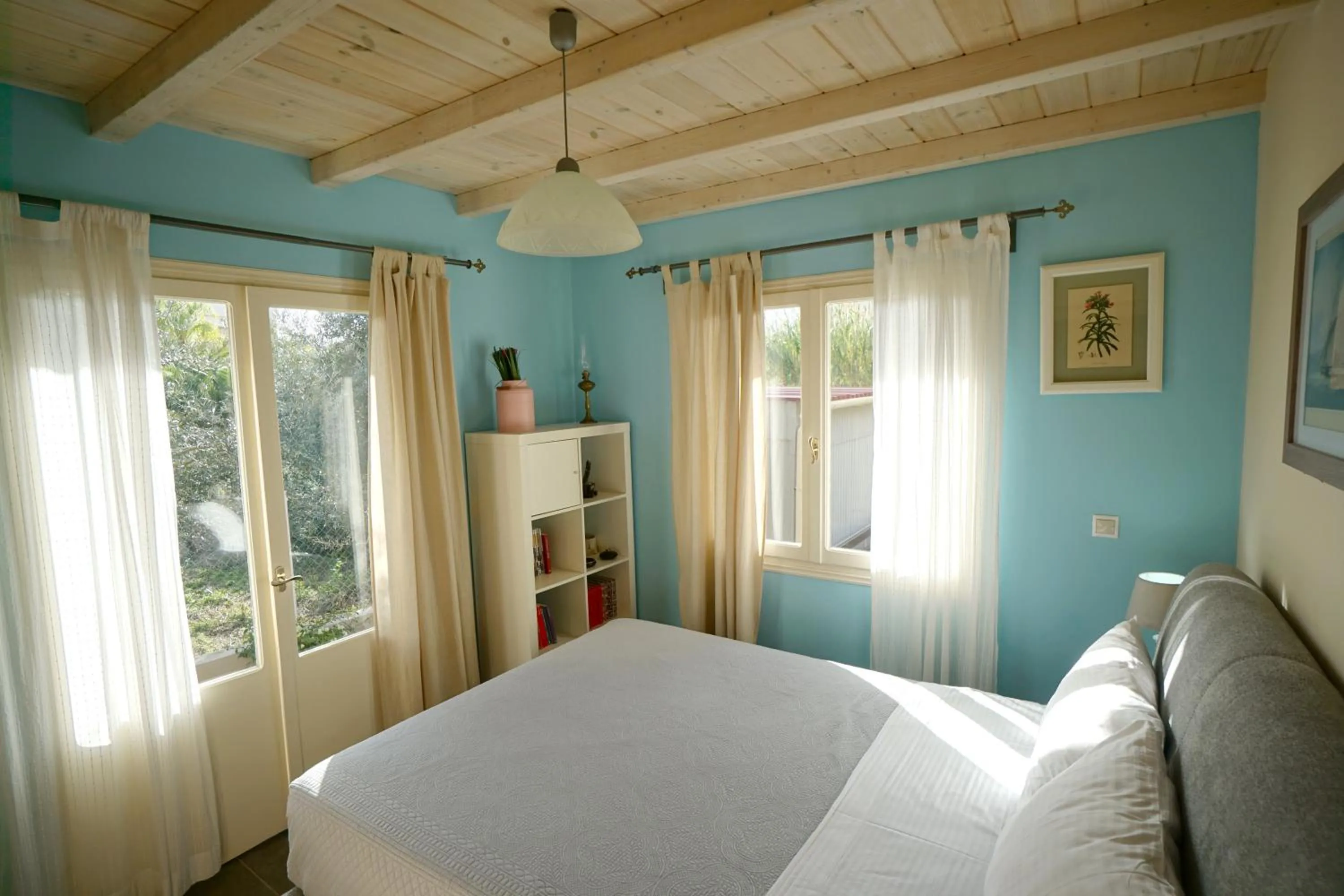 Bed in Seaside Cottage