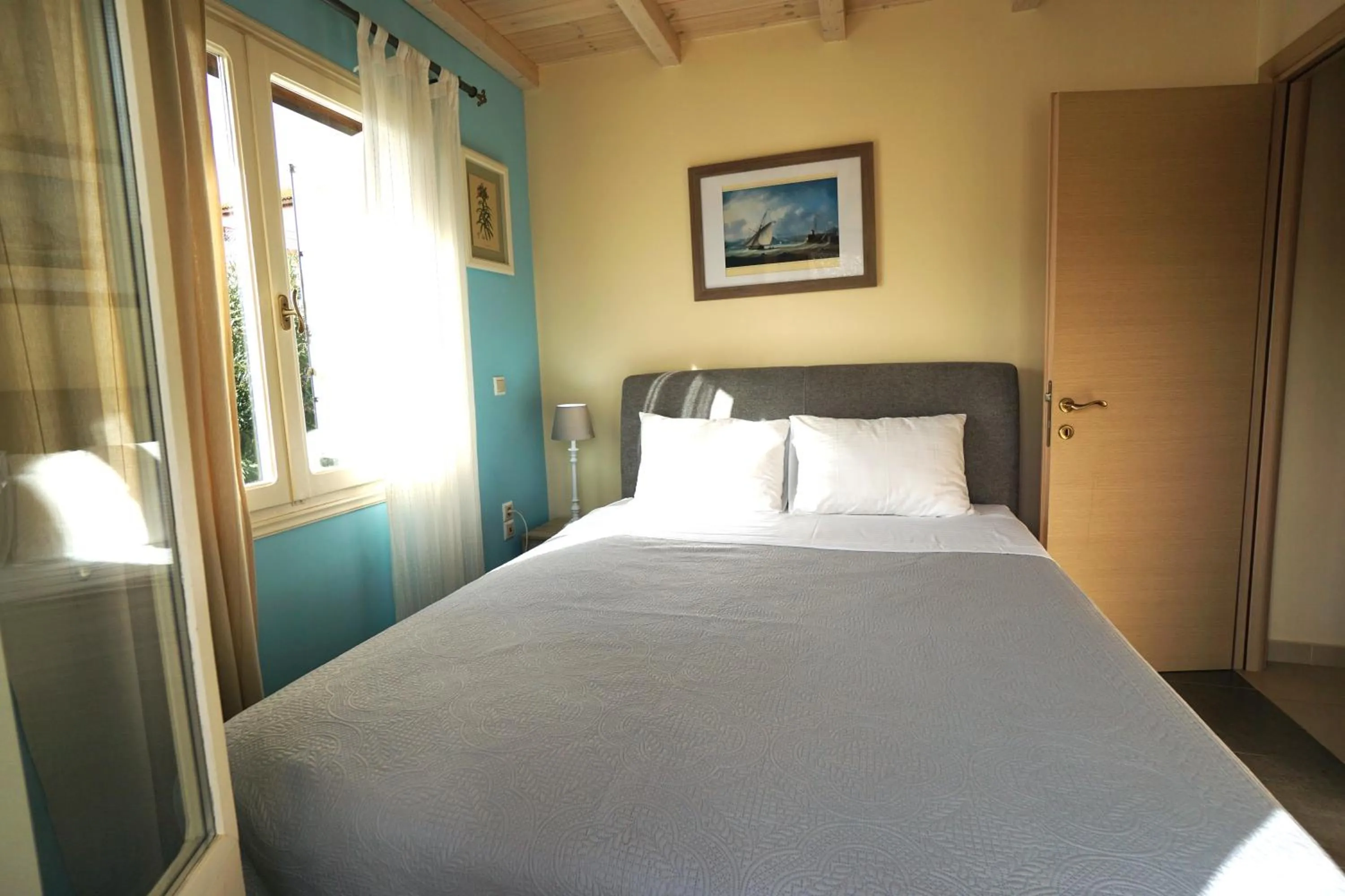 Bed in Seaside Cottage