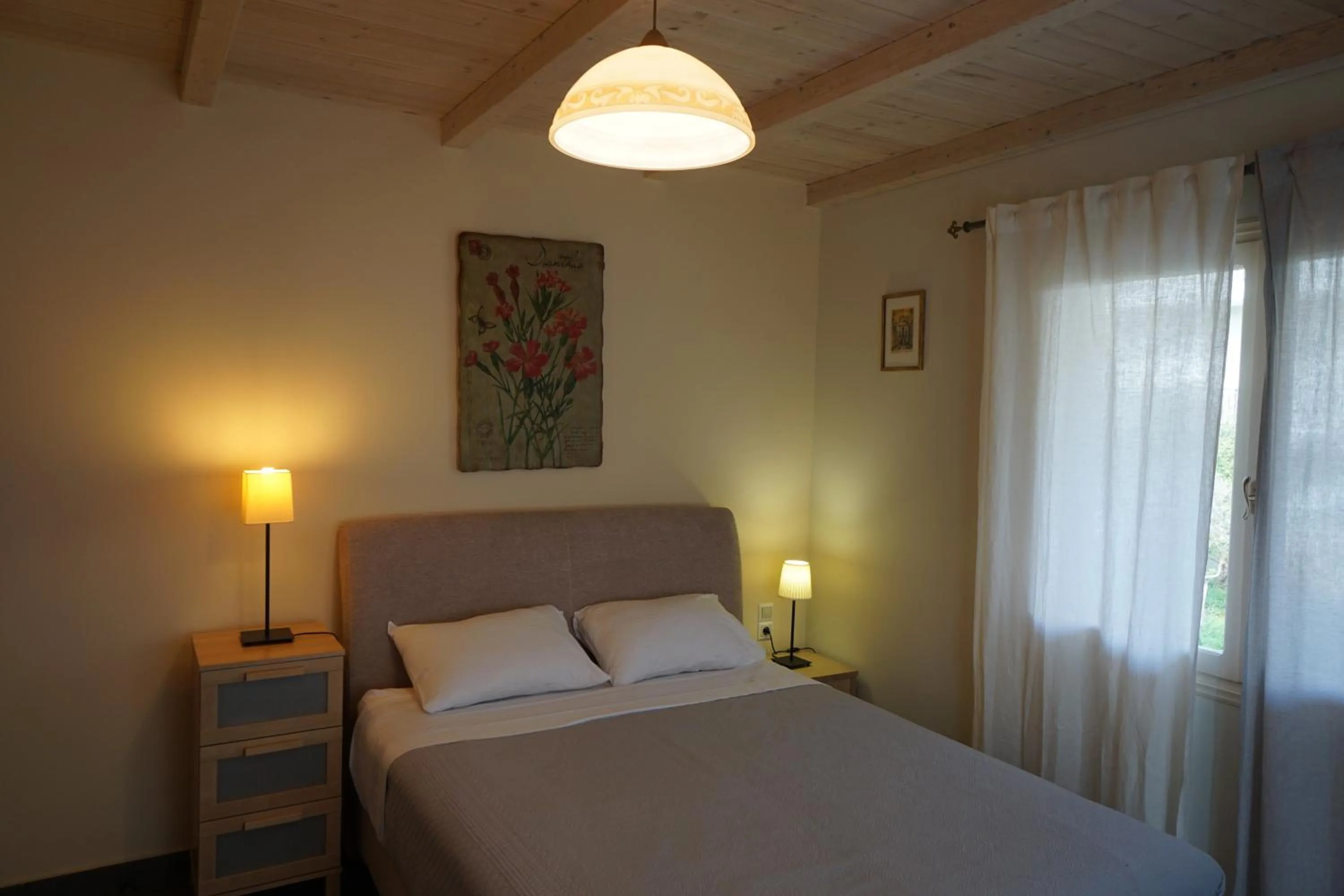 Bed in Seaside Cottage