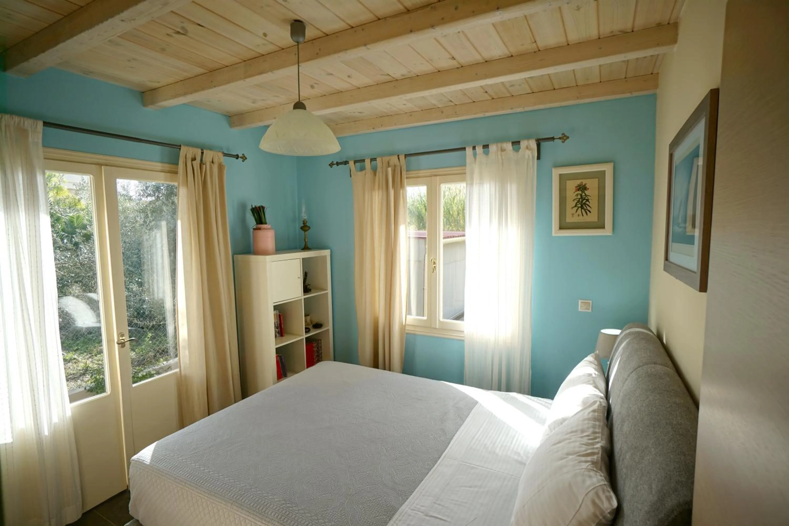 Bed in Seaside Cottage