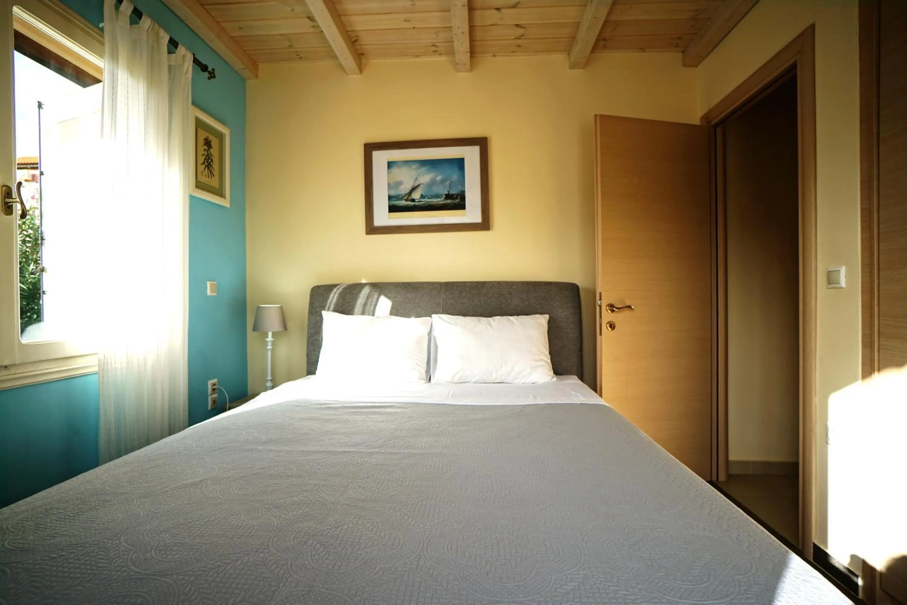 Bed in Seaside Cottage