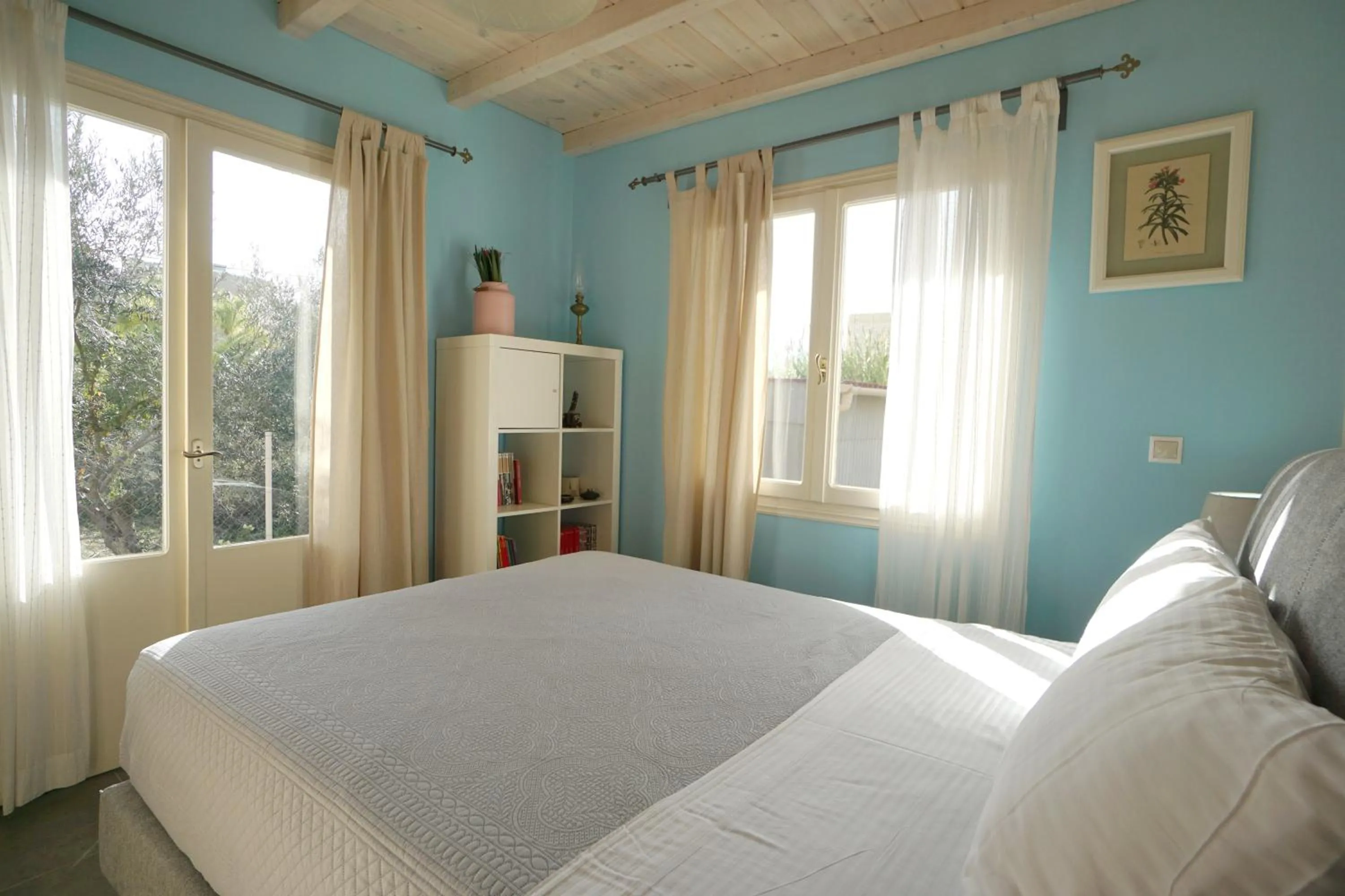 Bed in Seaside Cottage