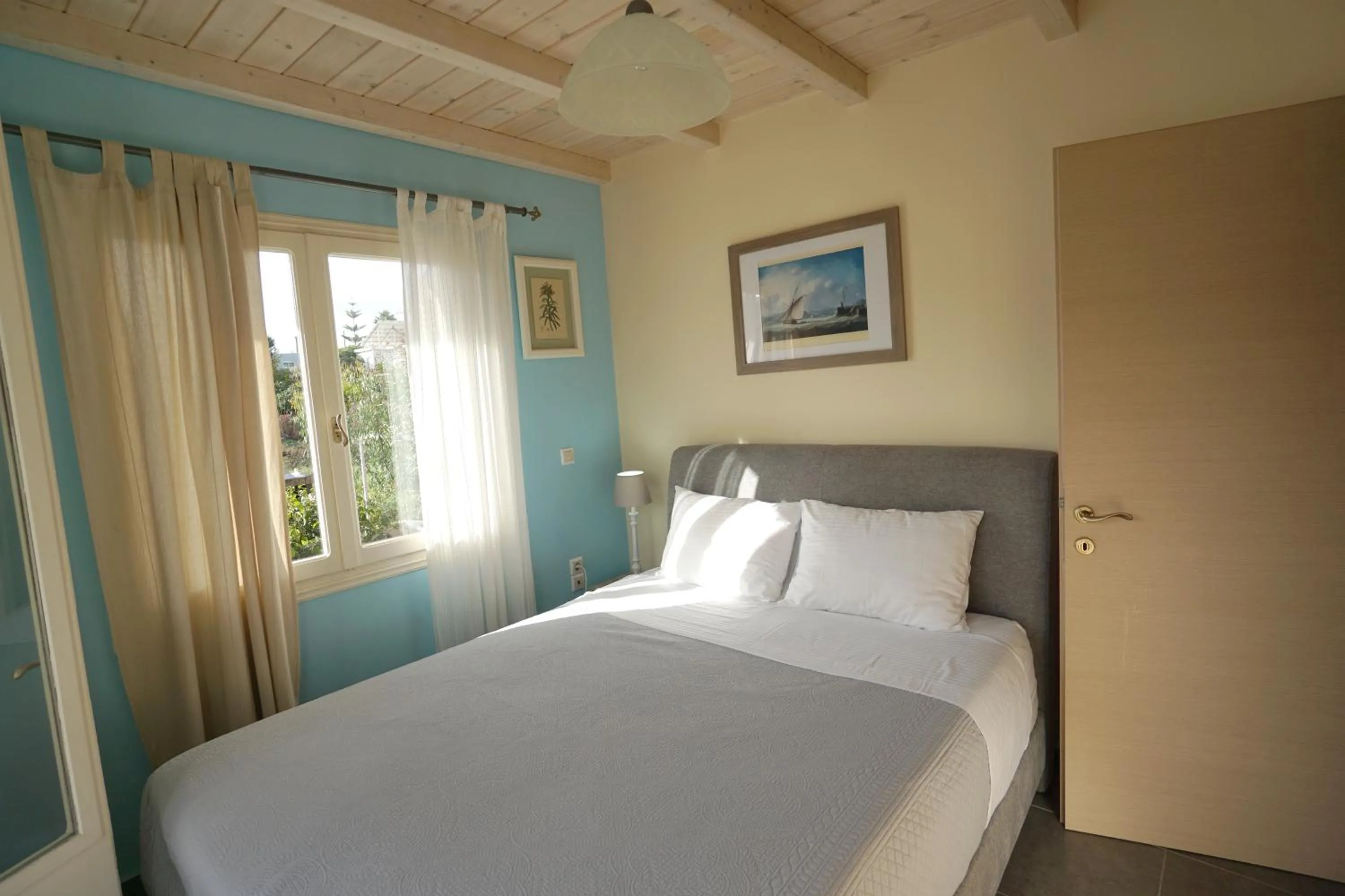 Bed in Seaside Cottage