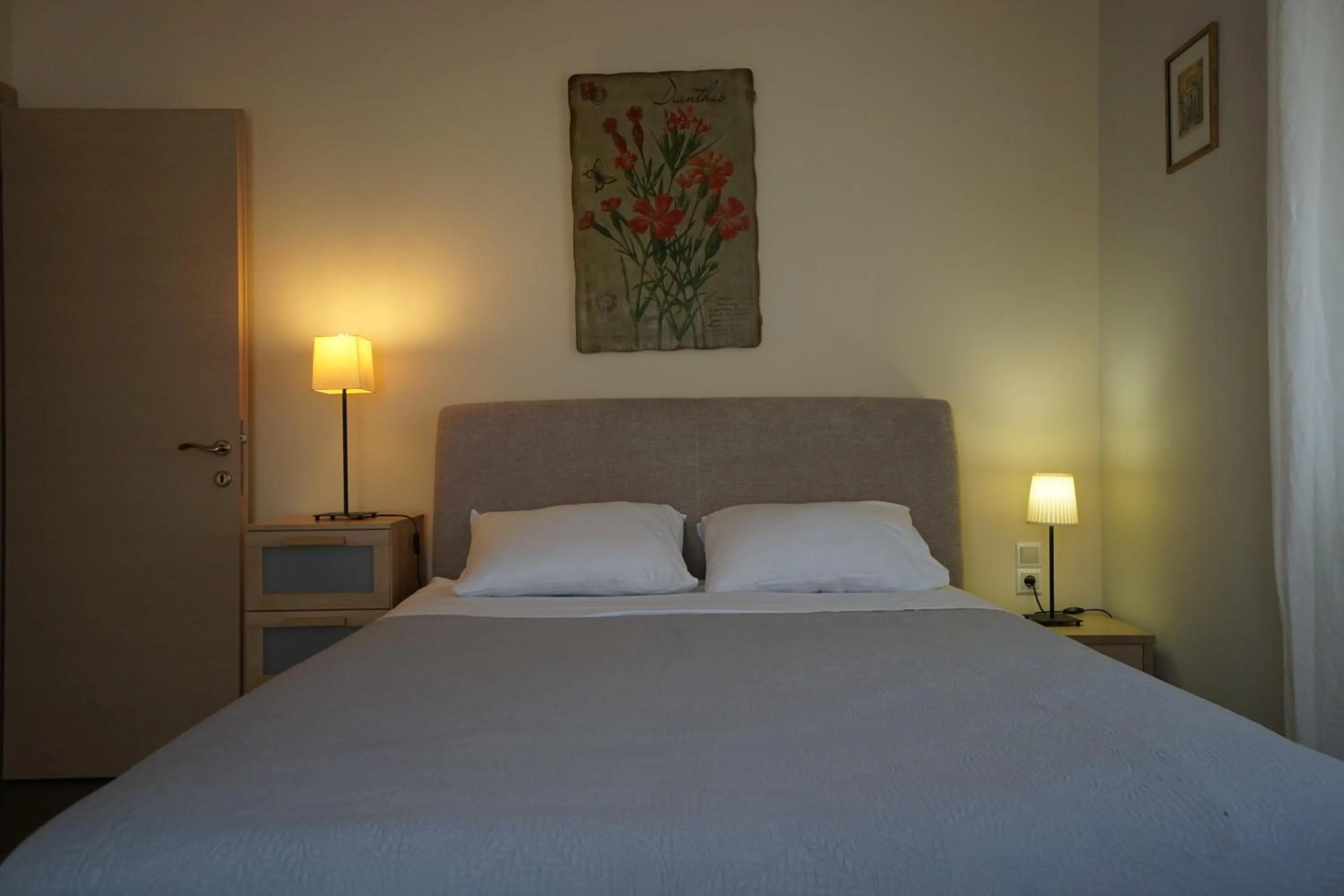 Bed in Seaside Cottage