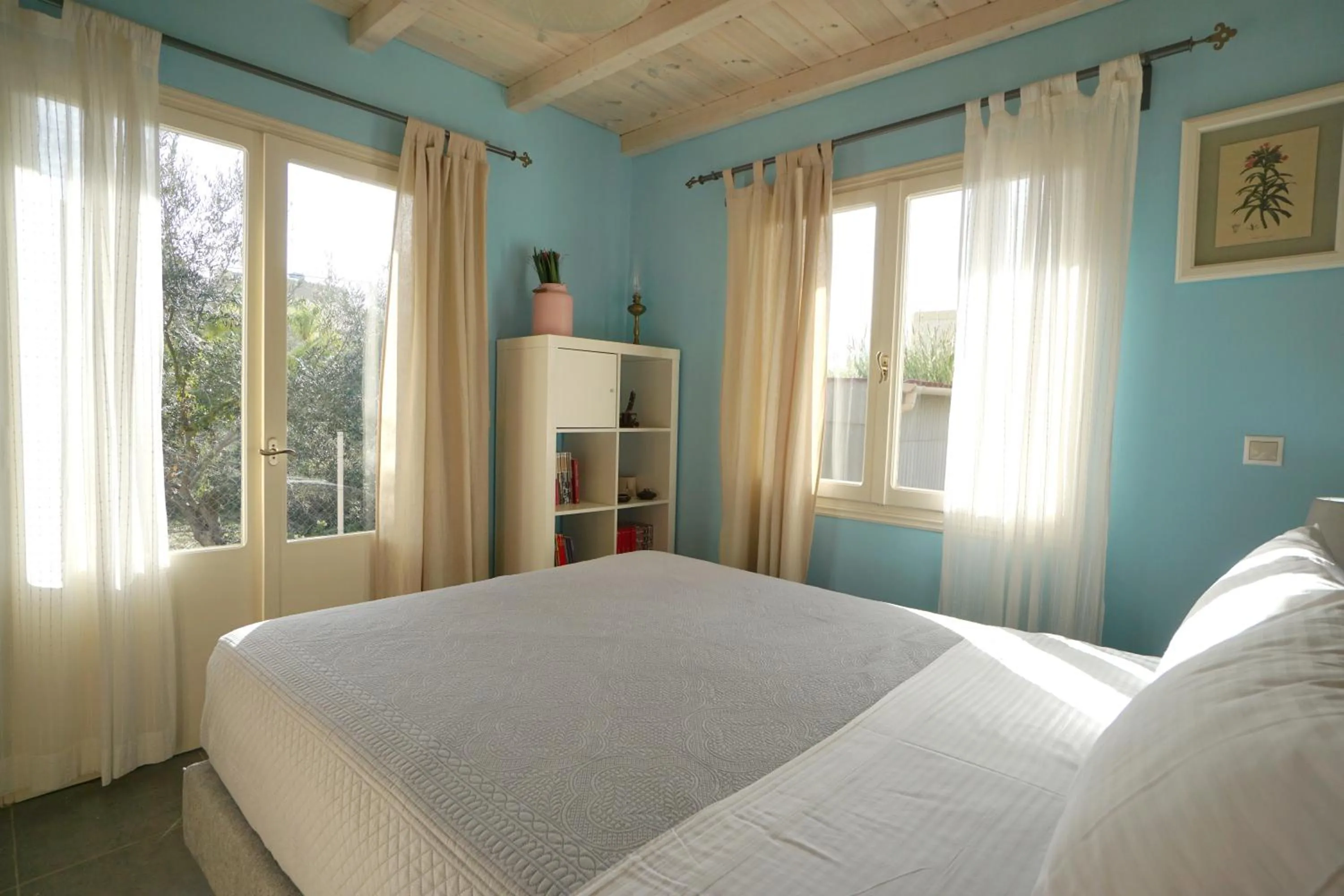 Bed in Seaside Cottage