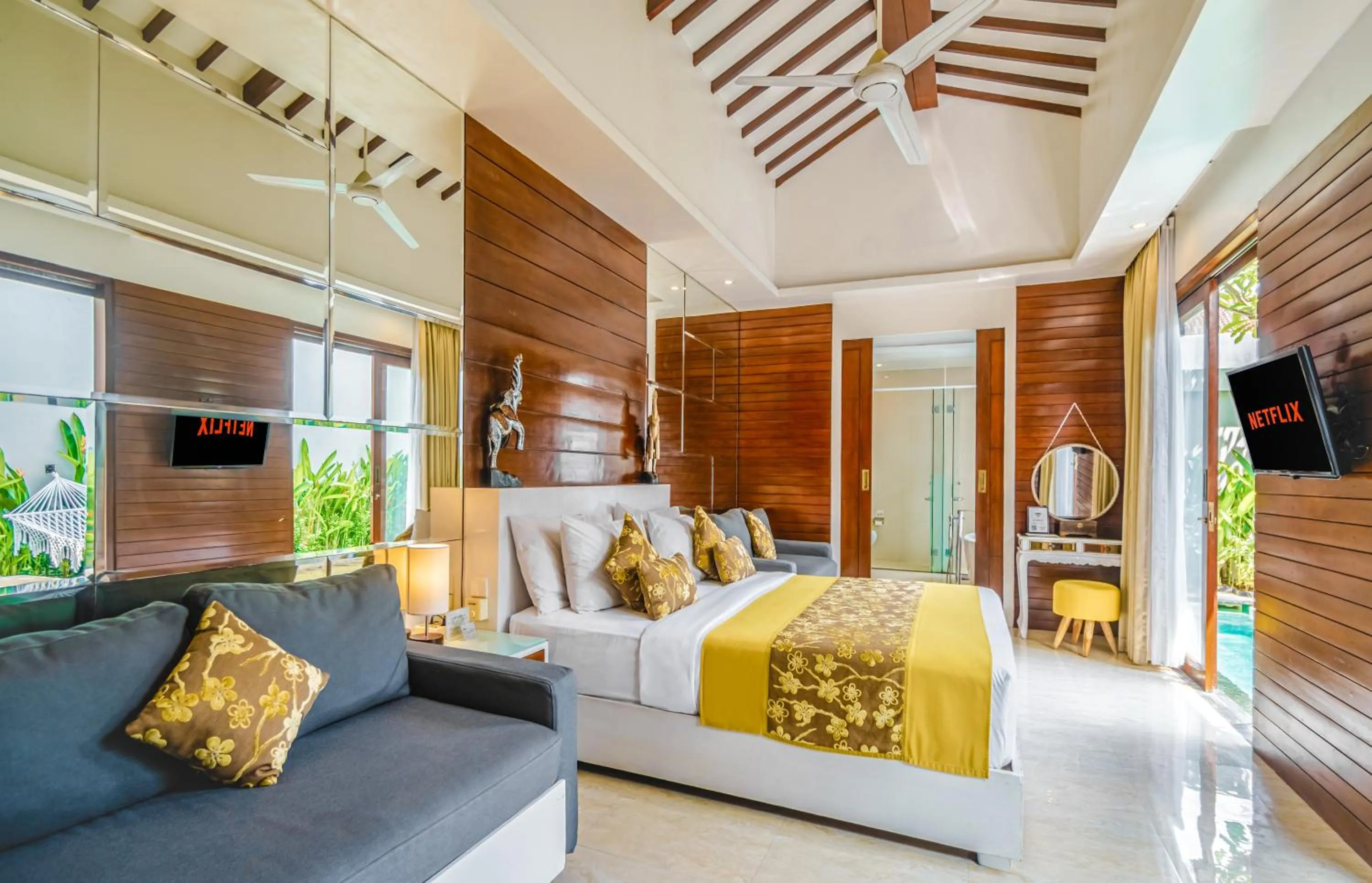Bedroom, Bed in Anari Villas Kuta by The Wina Resorts