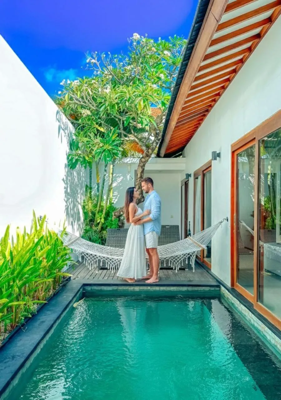 Pool view in Anari Villas Kuta by The Wina Resorts