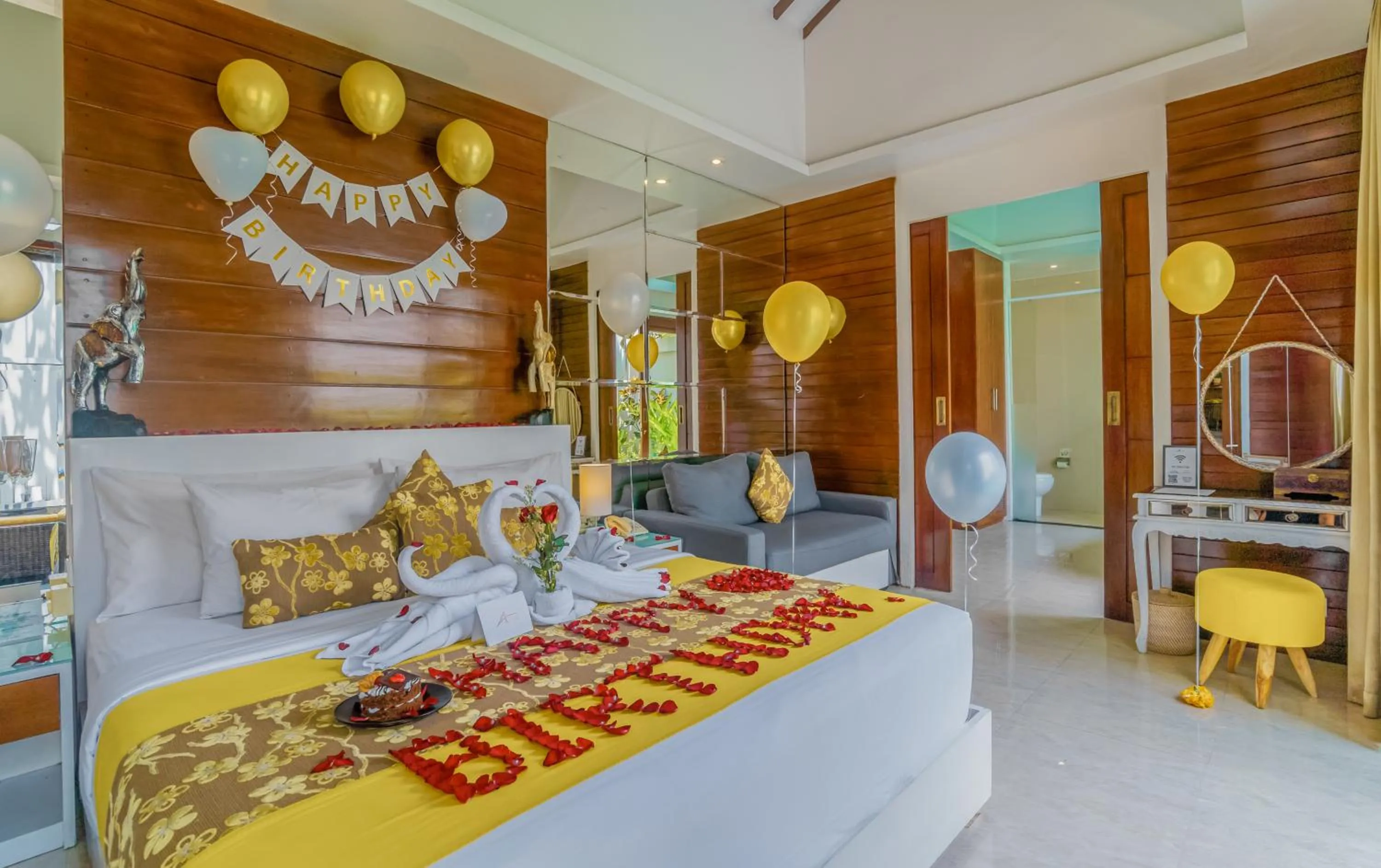 Bed in Anari Villas Kuta by The Wina Resorts