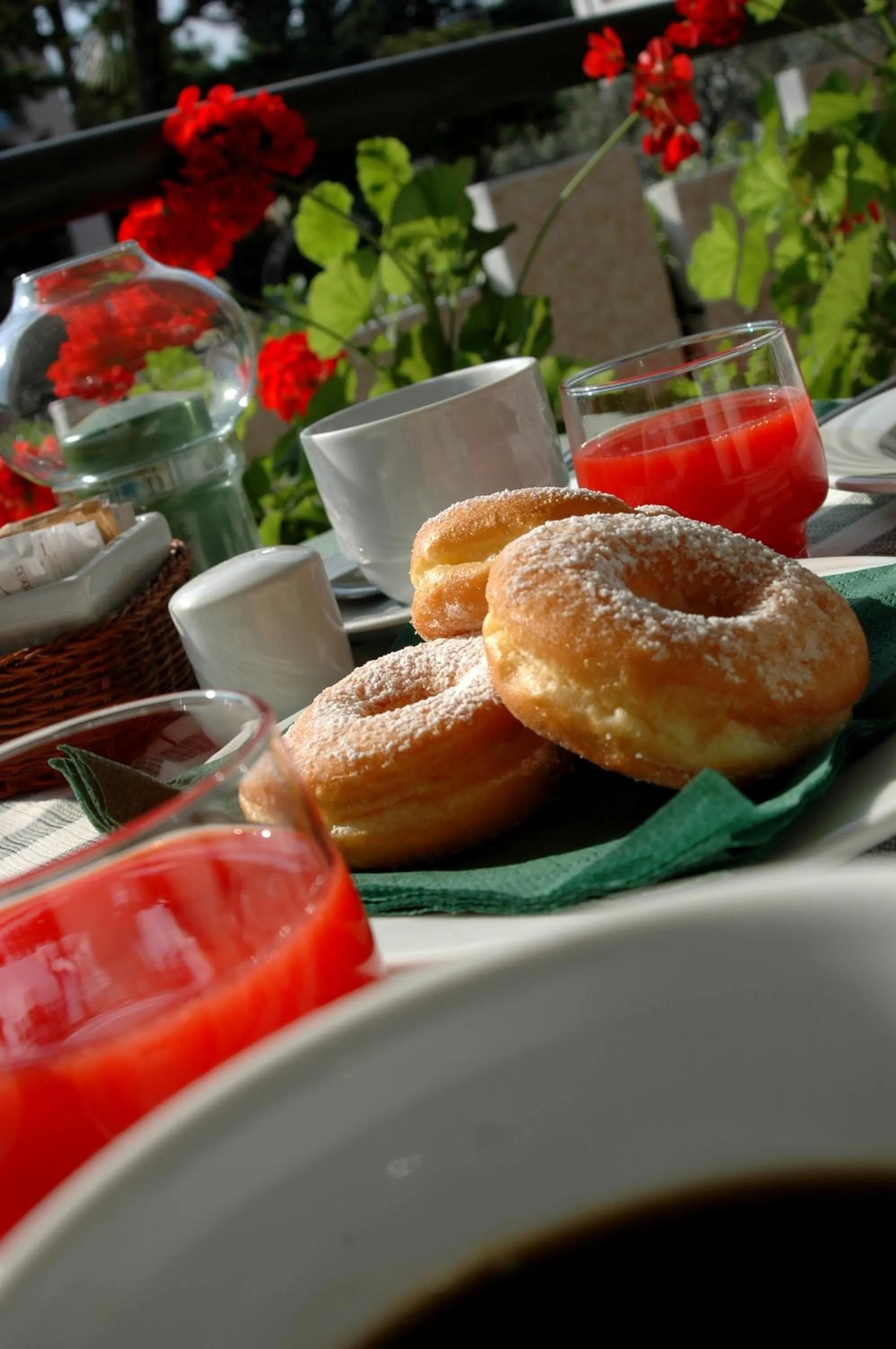 Food and drinks in Hotel Marina