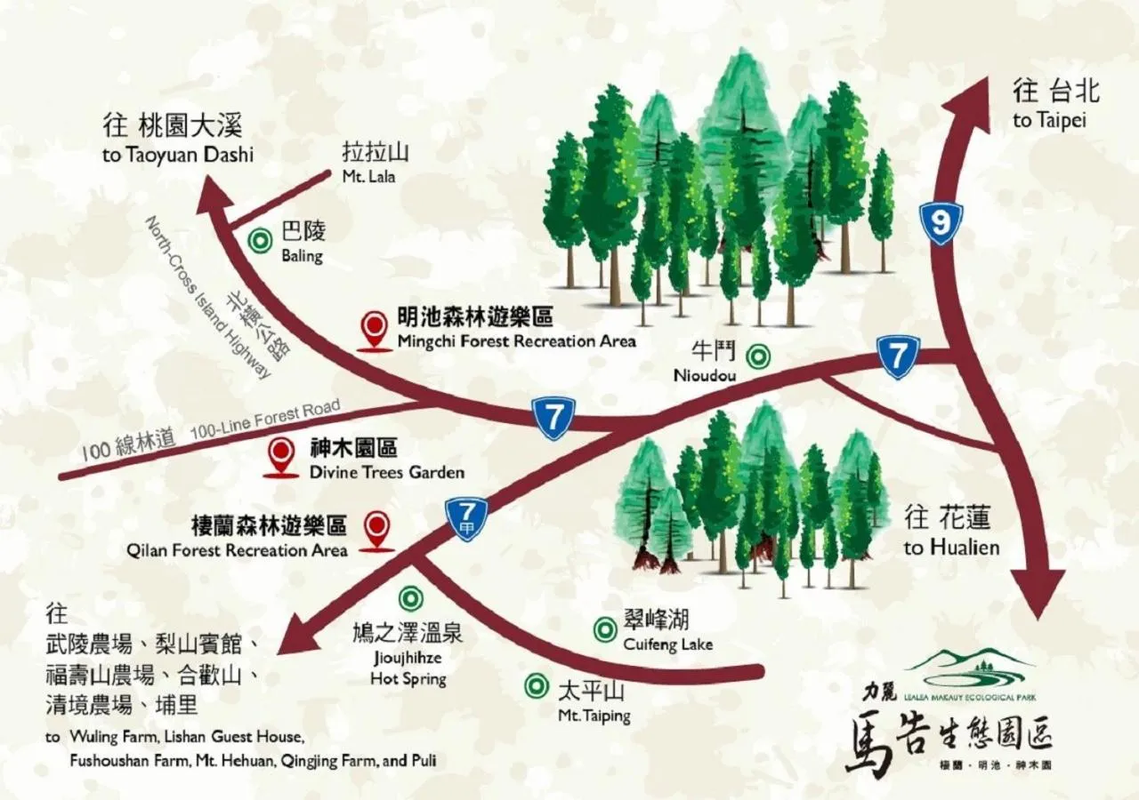 Location in Chilan Hotel