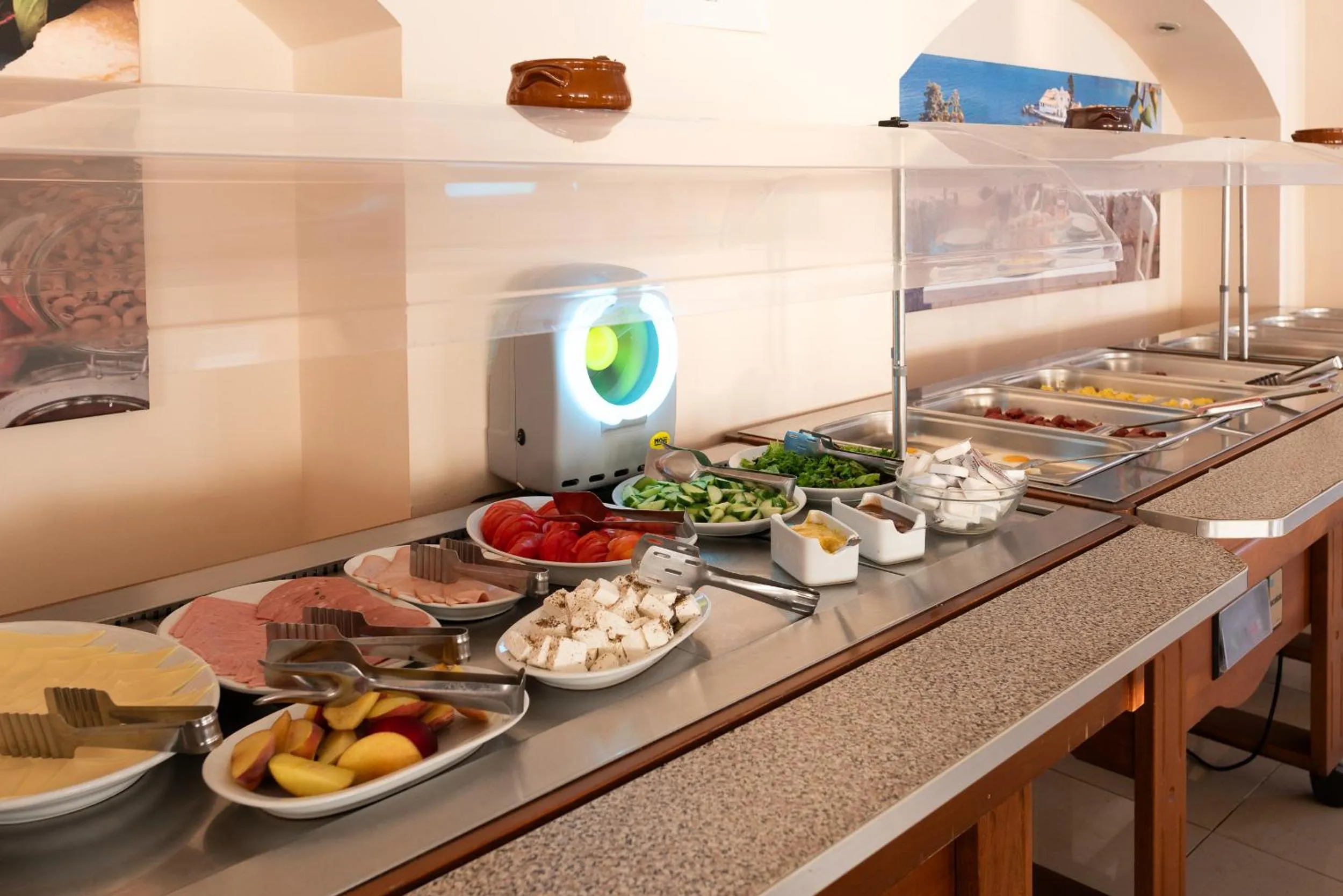 Buffet breakfast in Corfu Maris