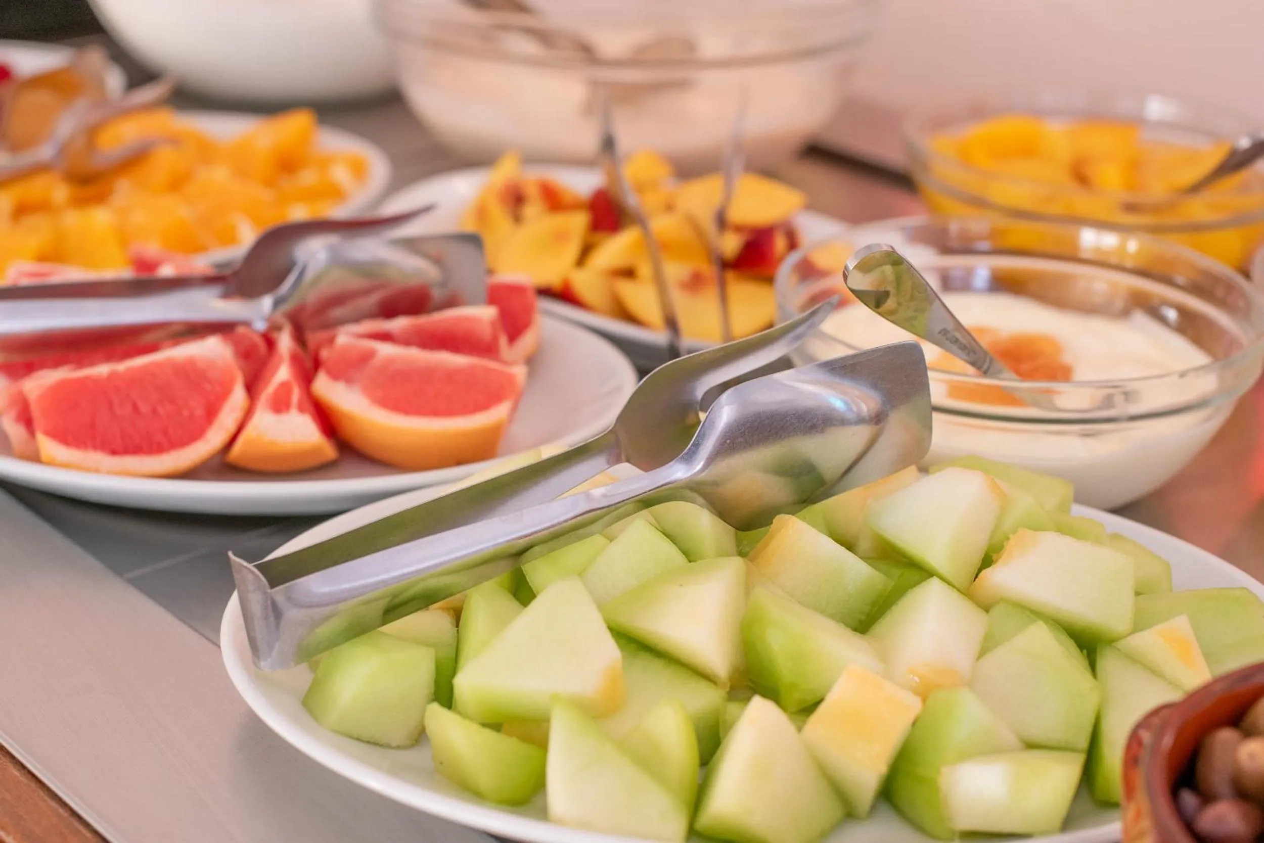 Buffet breakfast in Corfu Maris