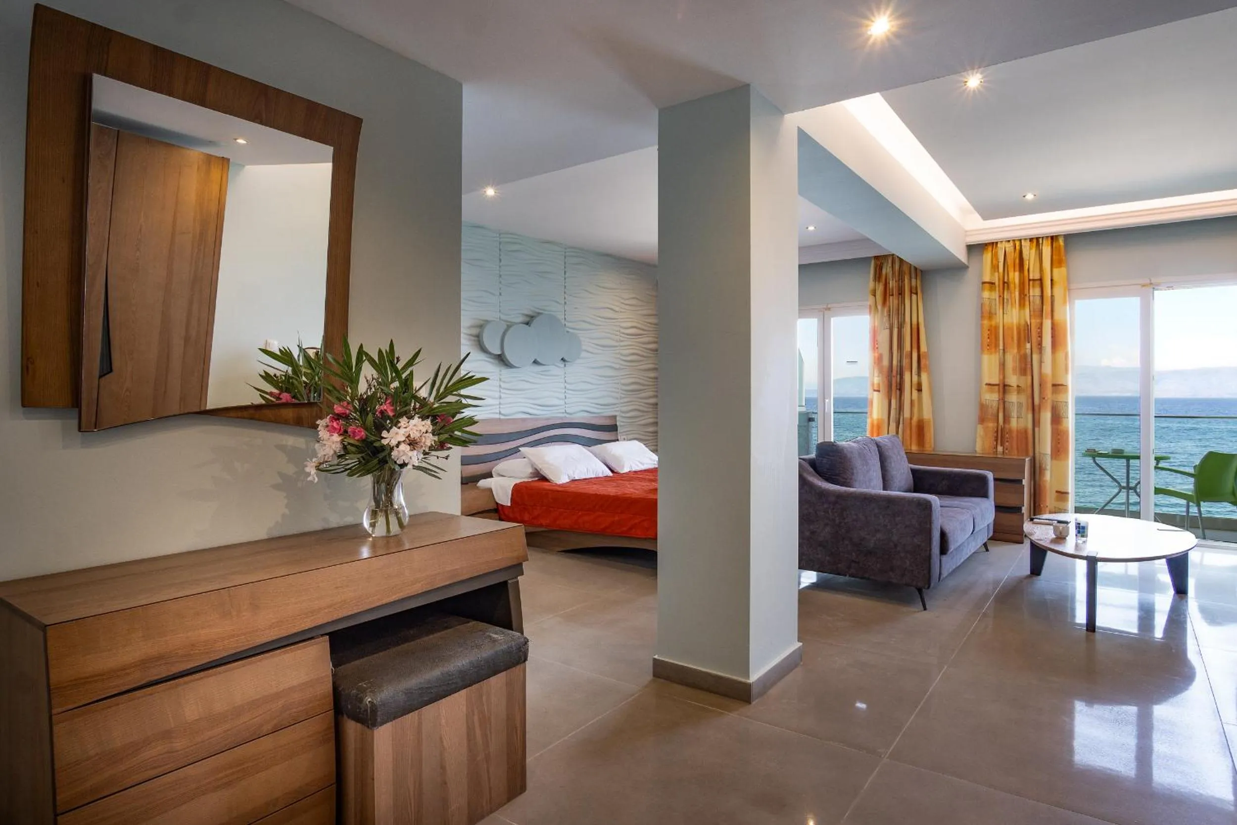 Toilet, Bed in Corfu Maris