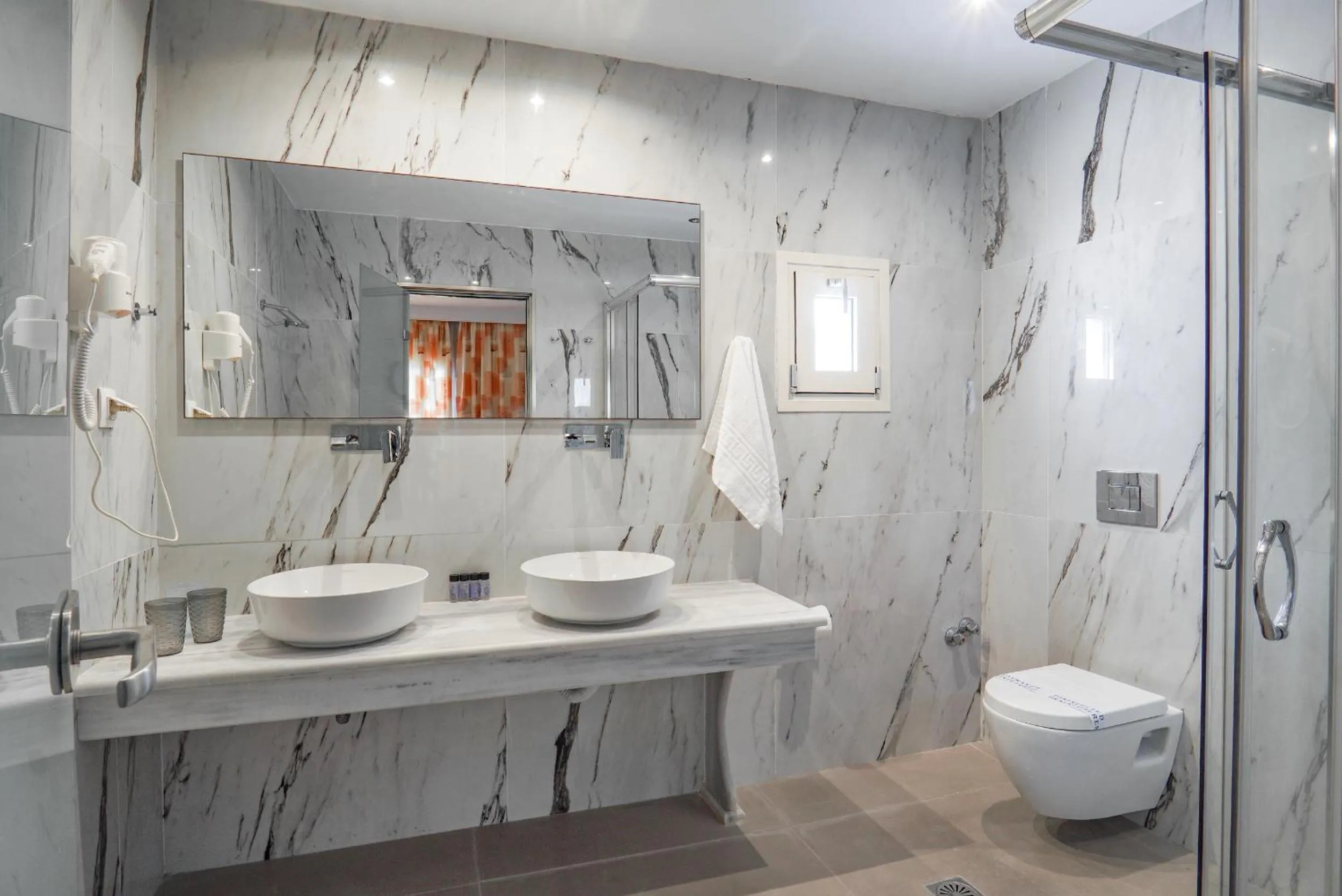 Shower in Corfu Maris