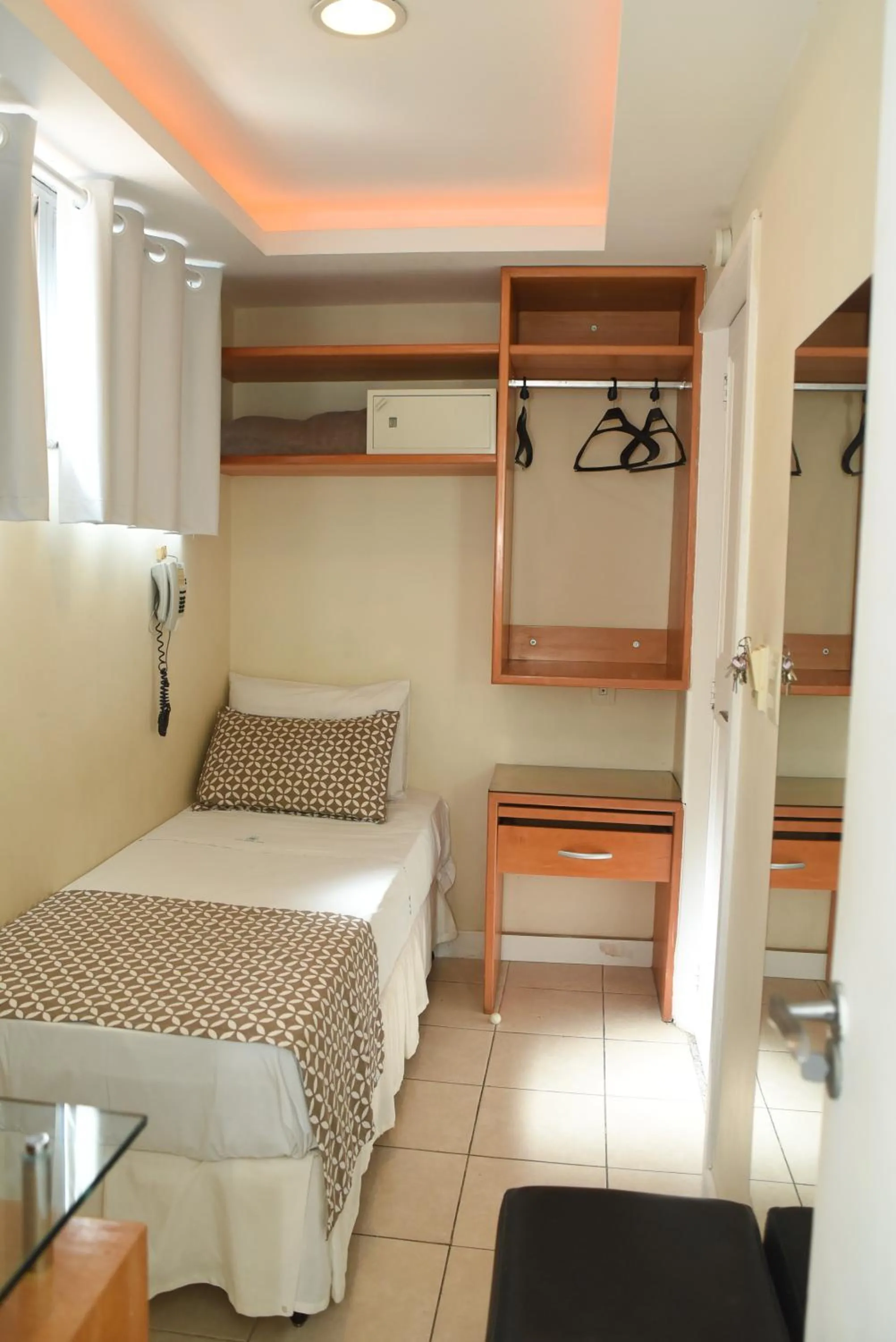 Bed in Hotel Village Icaraí