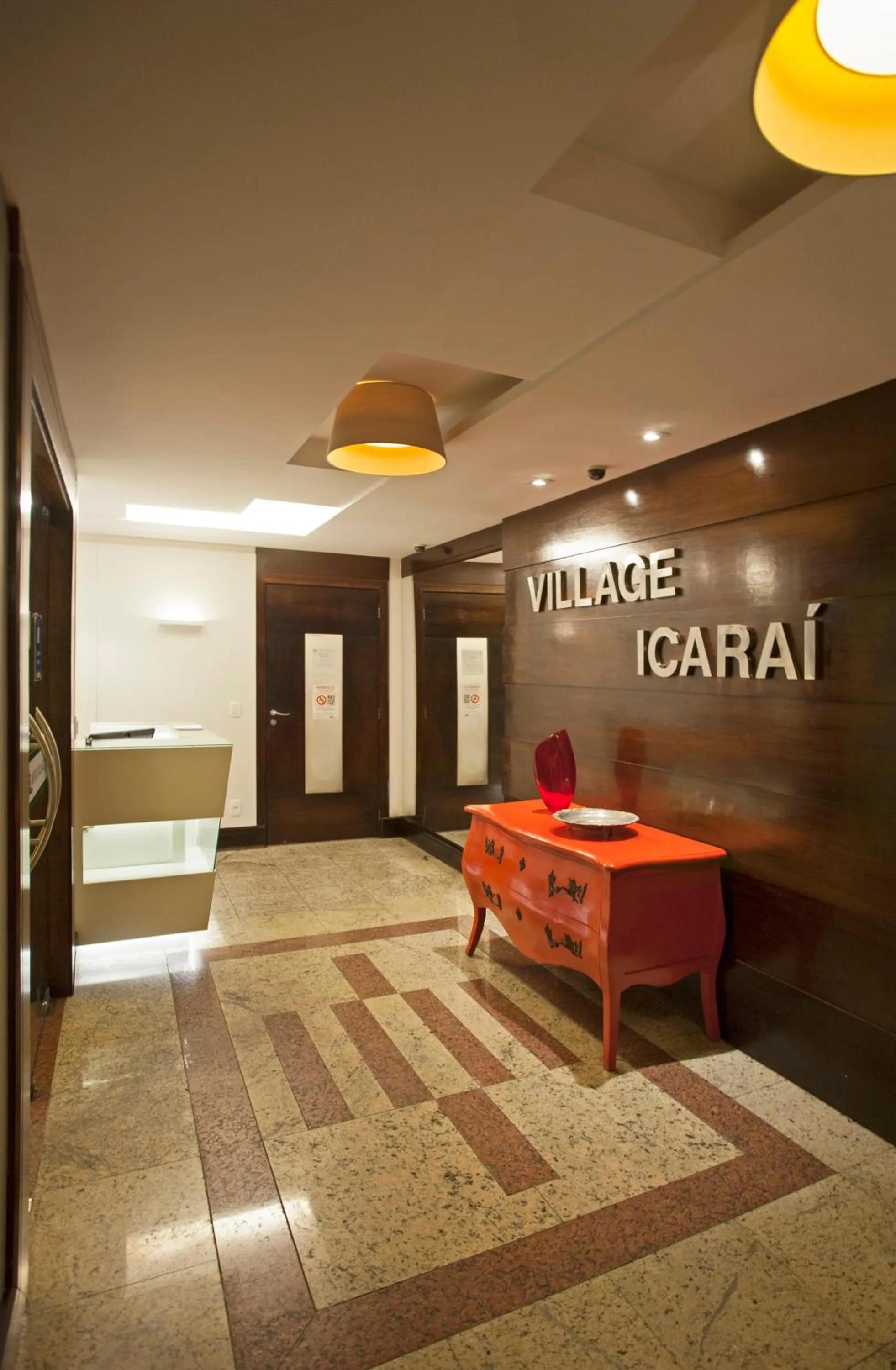 Lobby or reception in Hotel Village Icaraí