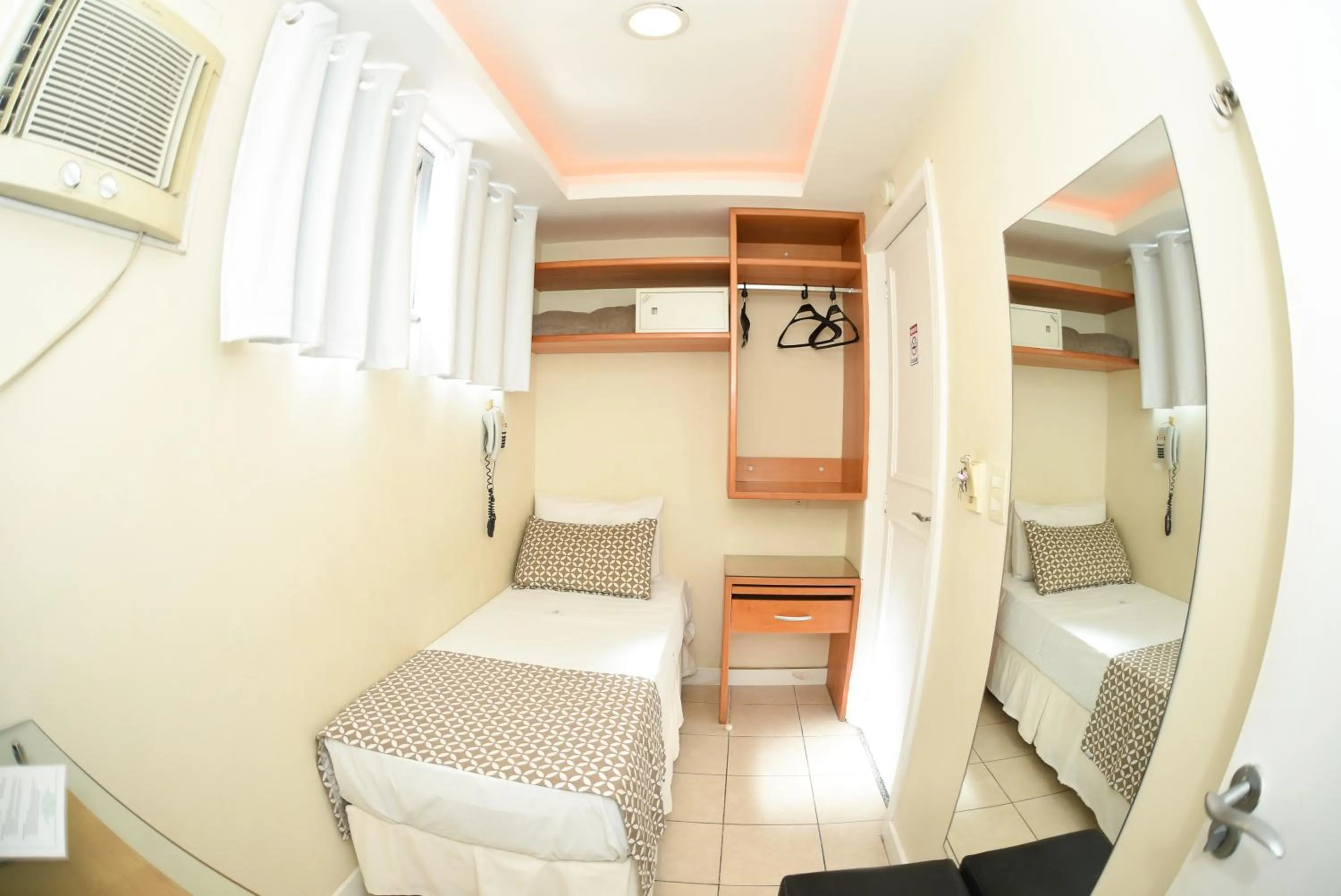 Bed in Hotel Village Icaraí