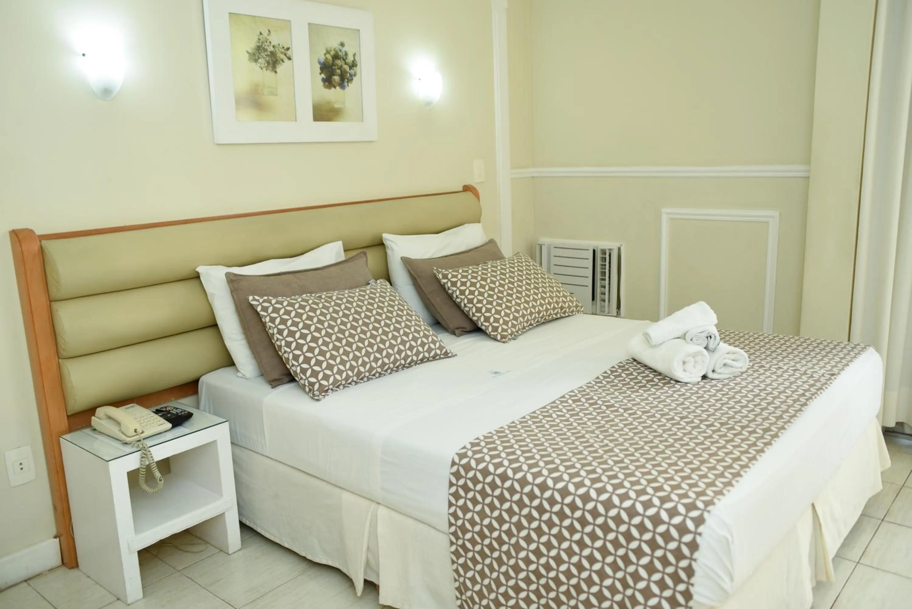 Bed in Hotel Village Icaraí