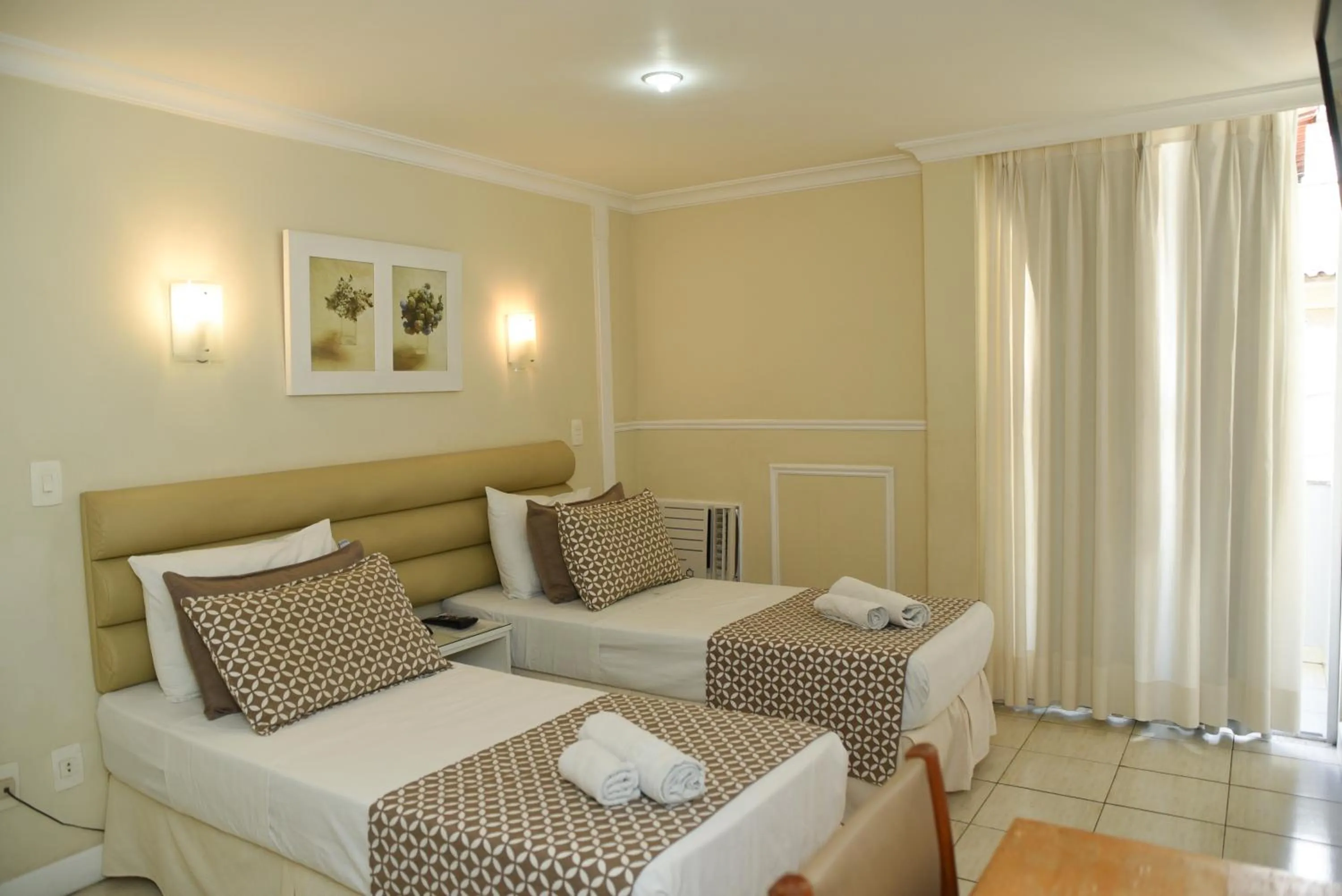 Bed in Hotel Village Icaraí