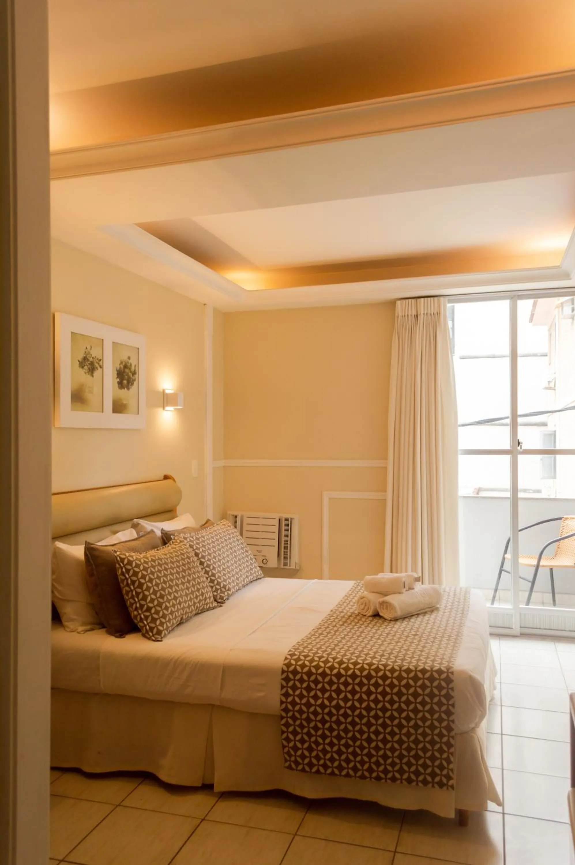 Bed in Hotel Village Icaraí