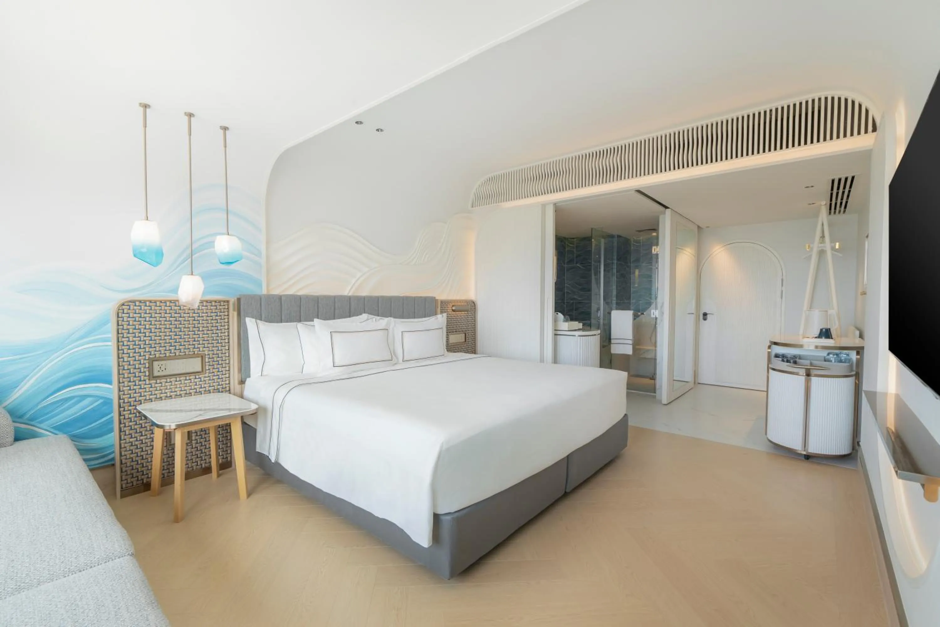 Bed in Meliá Pattaya Hotel